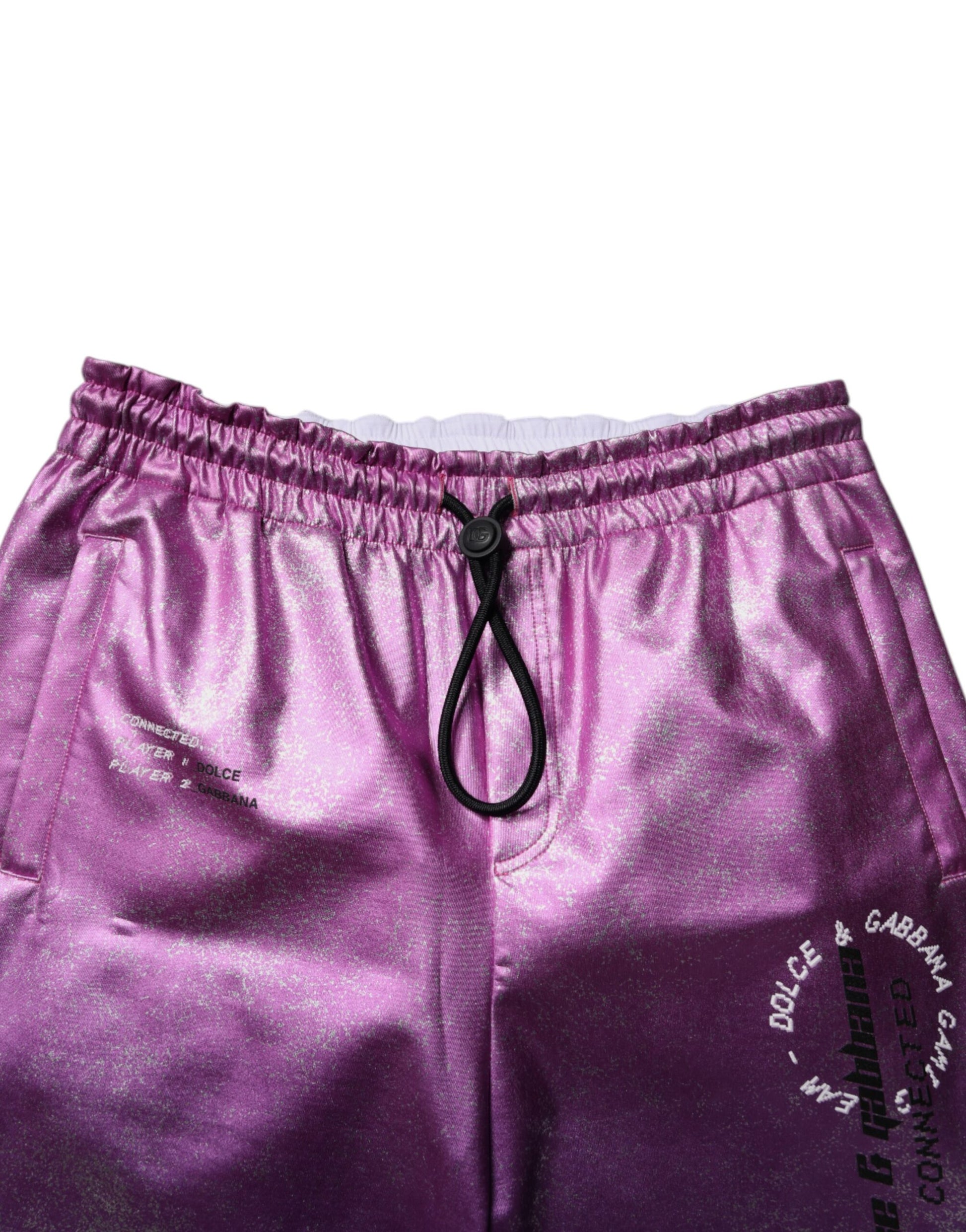Dolce & Gabbana Pink Athletic Pants for Men additional view