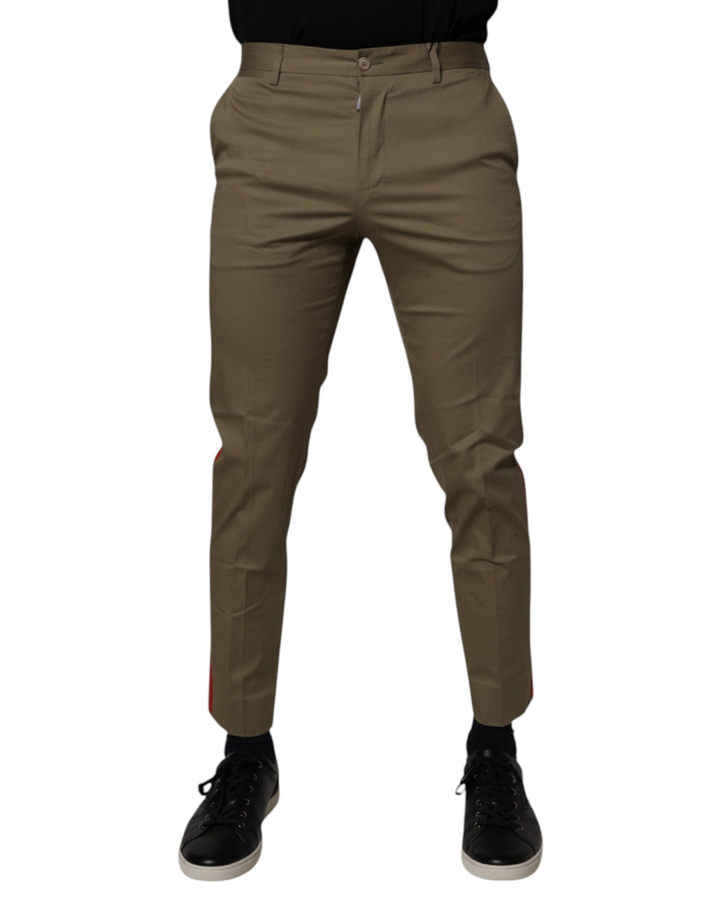 Dolce & Gabbana Green Chino Pants for Men