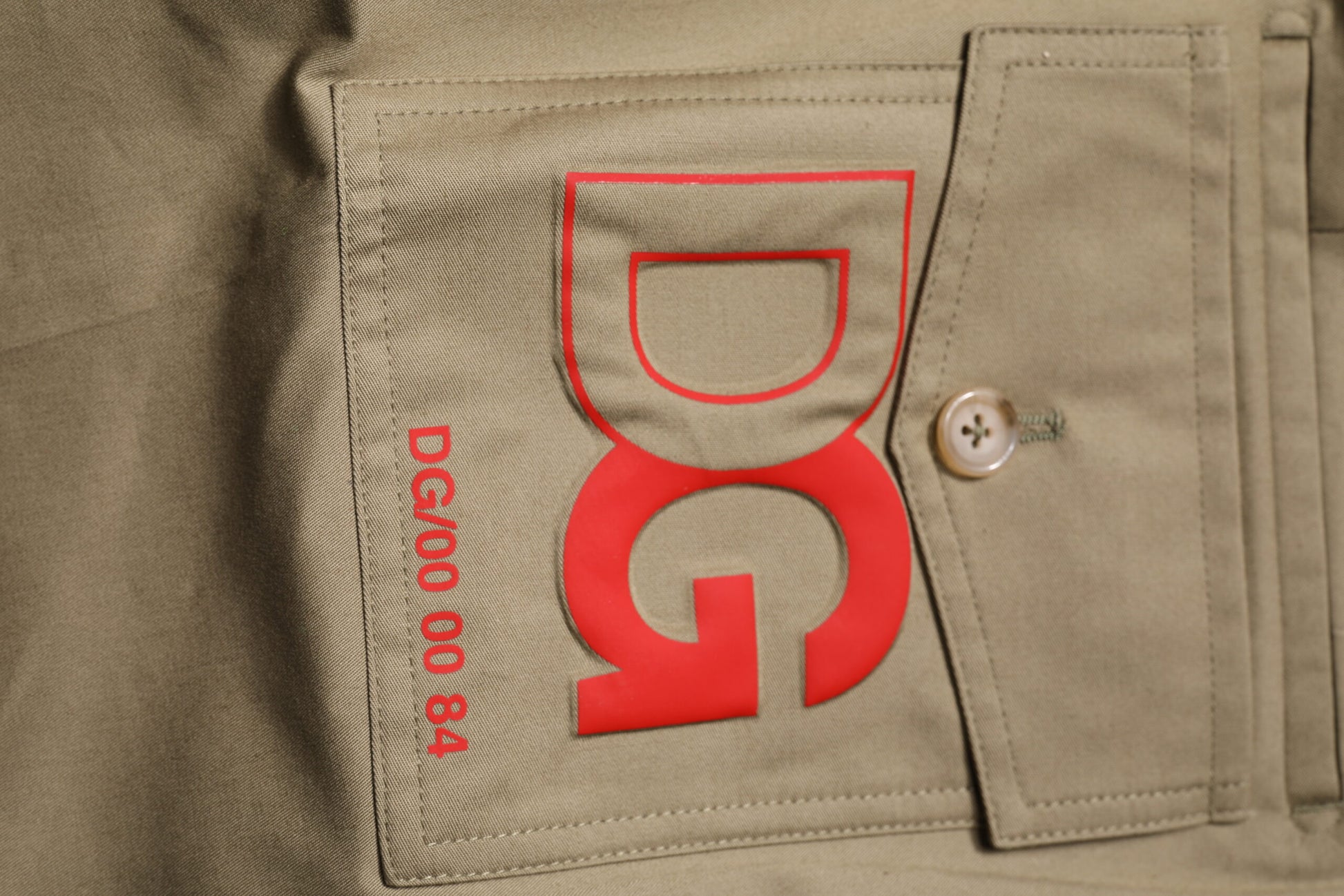 Dolce & Gabbana Green Chino Pants for Men additional view