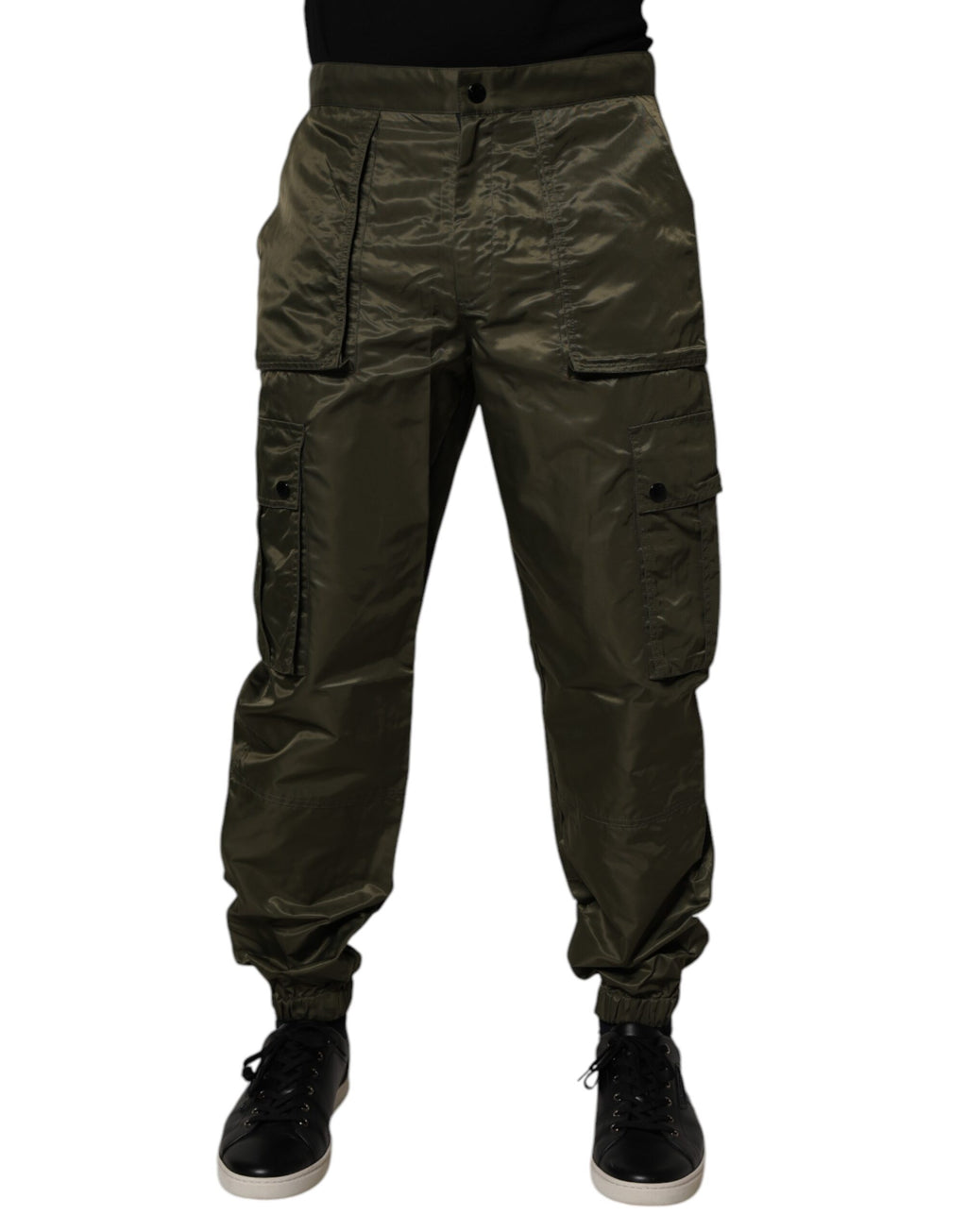 Dolce & Gabbana Green Cargo Pants for Men alternate view
