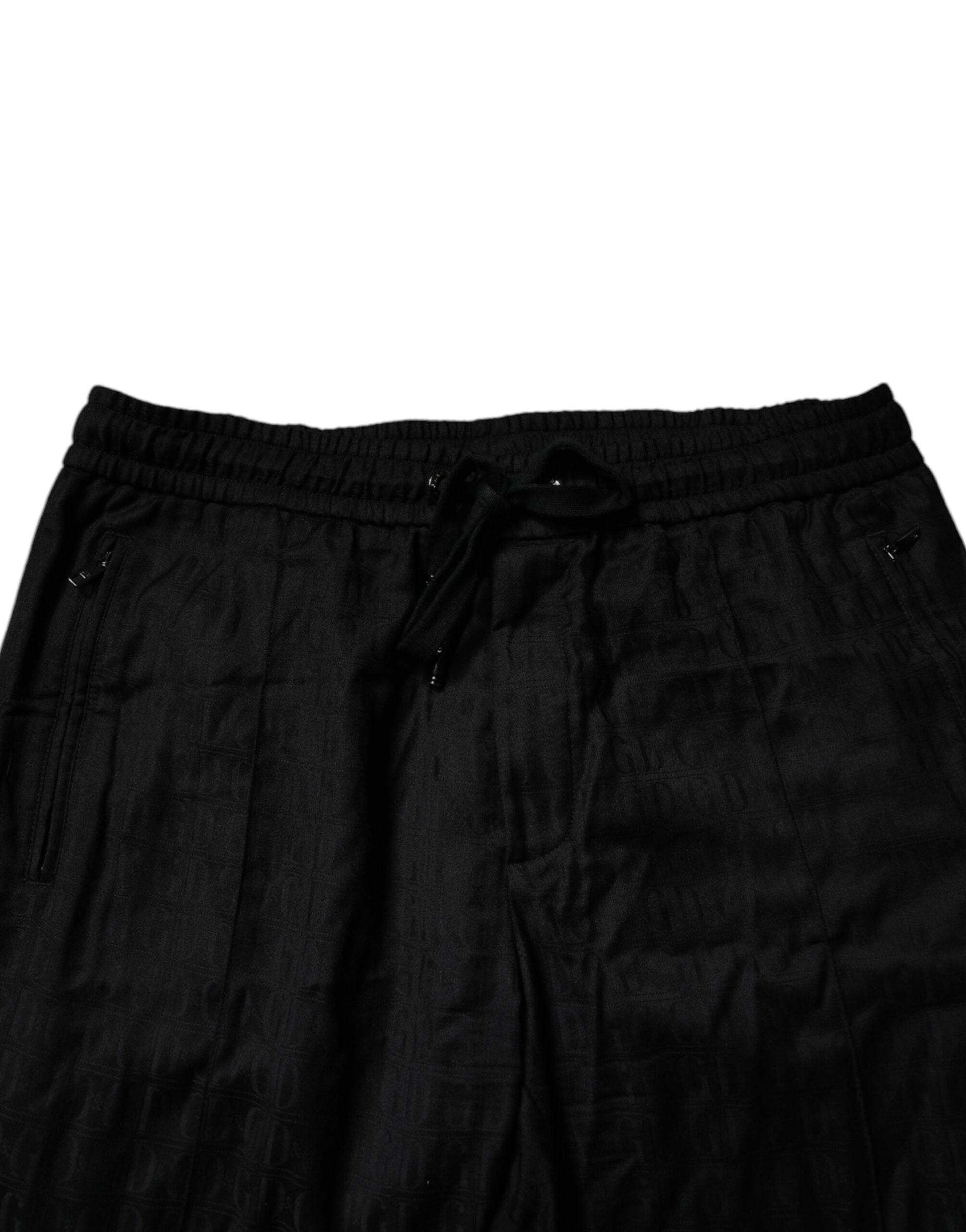 Dolce & Gabbana Black Athletic Pants for Men additional view