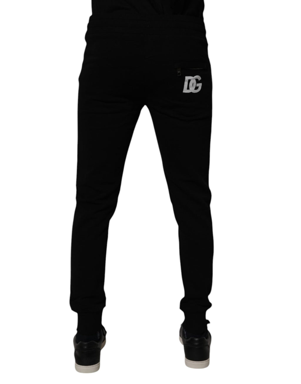Dolce & Gabbana Black Athletic Pants for Men side view
