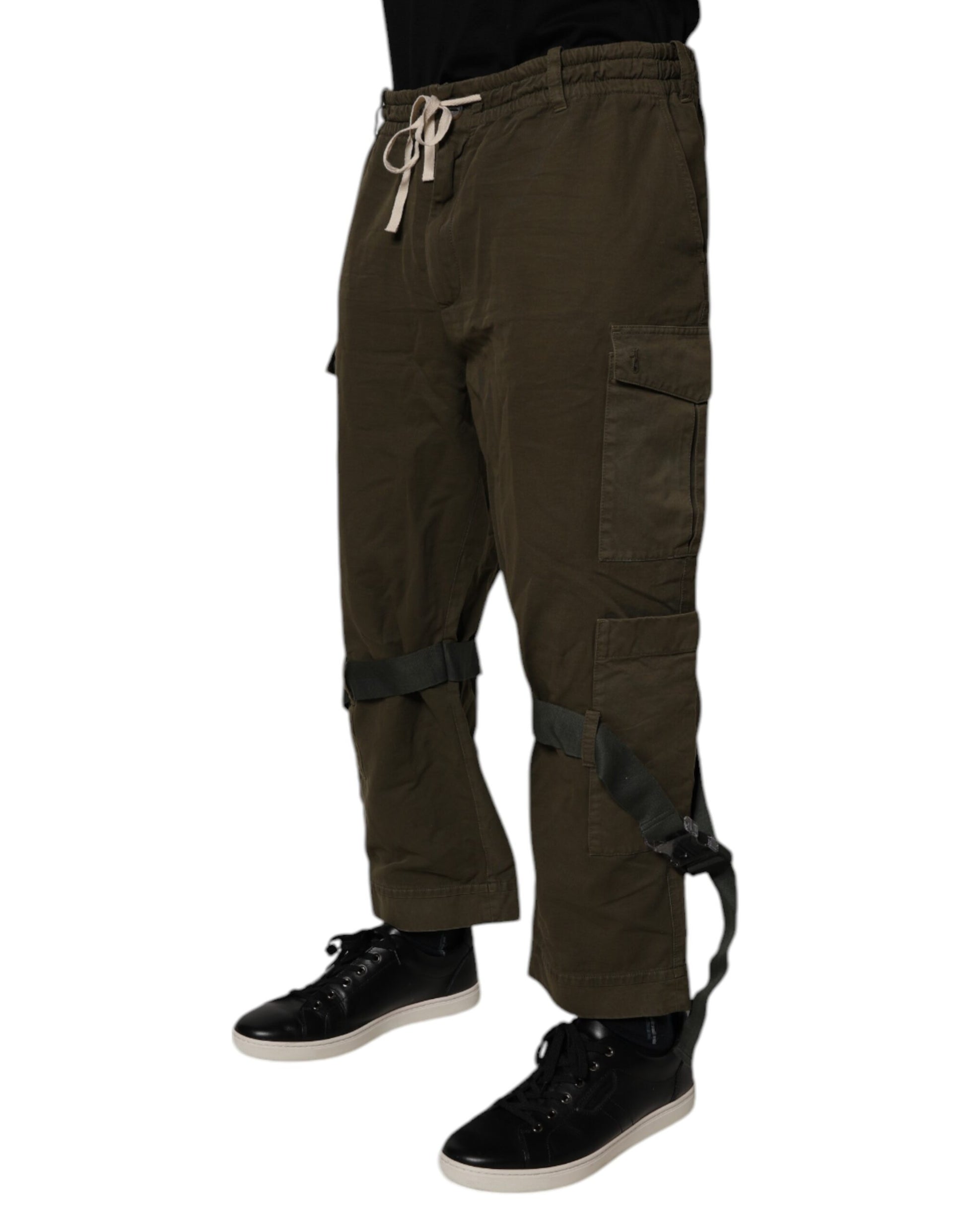 Dolce & Gabbana Brown Cargo Pants Unisex detail view
