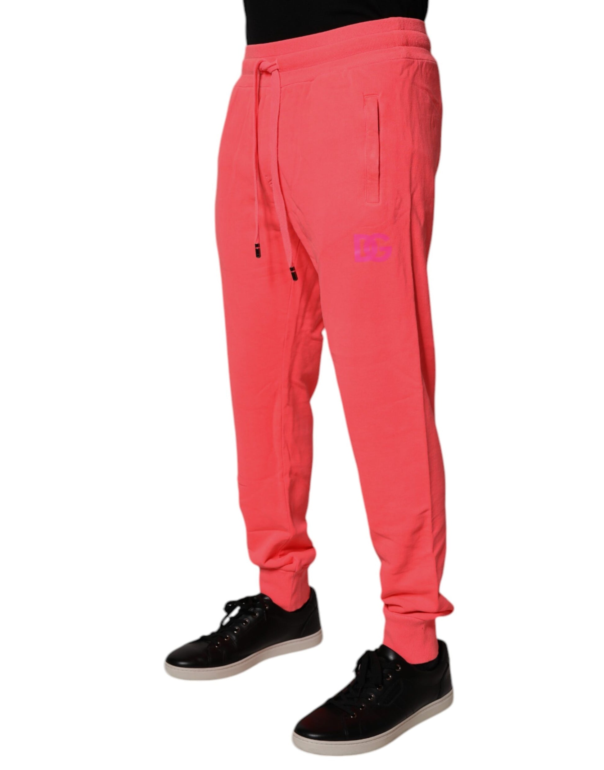 Dolce & Gabbana Red Athletic Pants for Men detail view