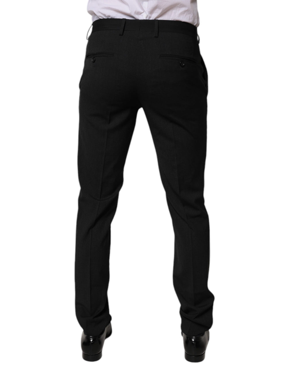Dolce & Gabbana Black Dress Pants for Men side view