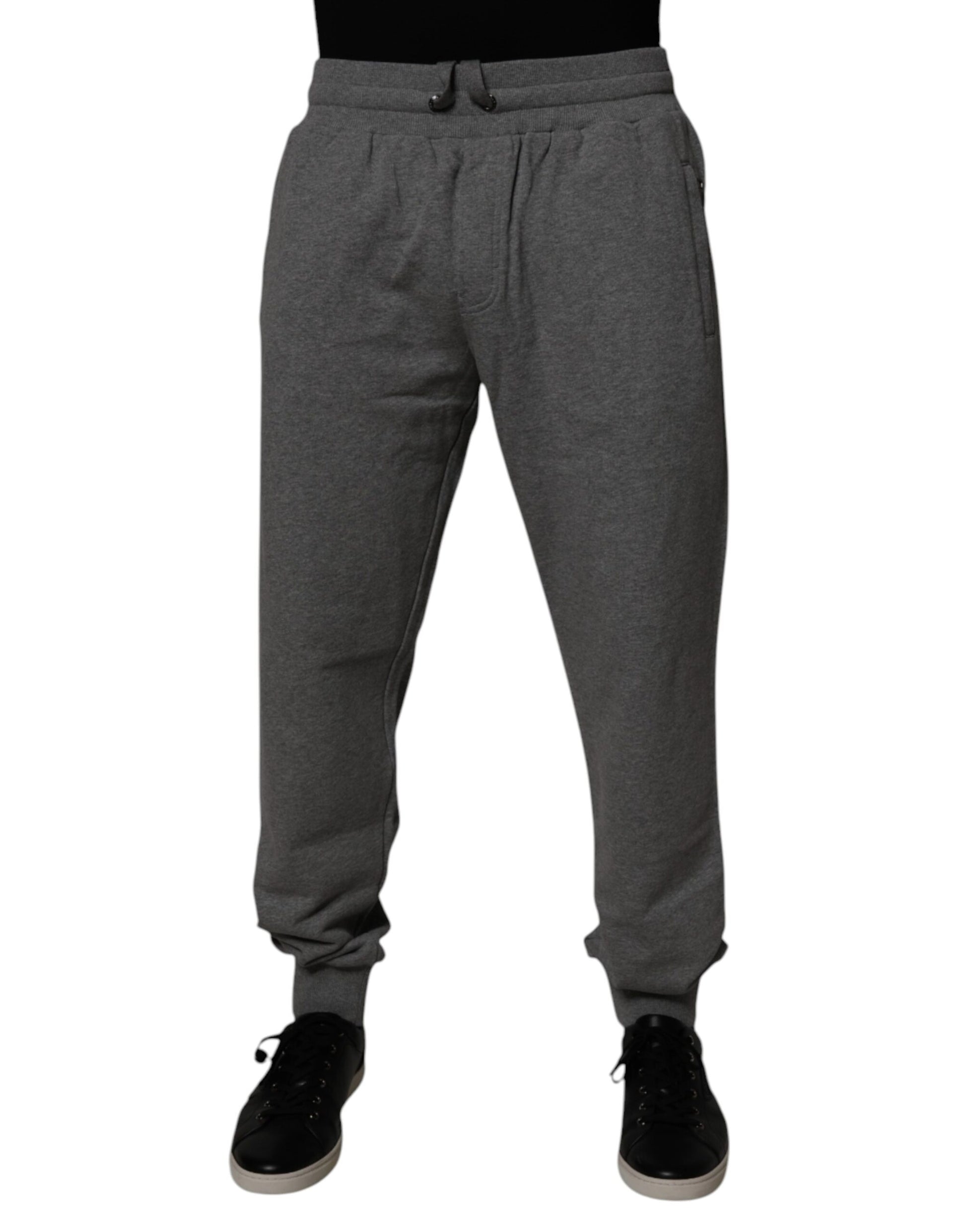 Dolce & Gabbana Grey Athletic Pants for Men