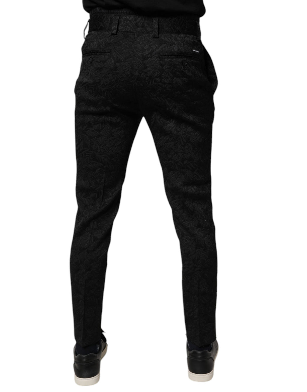 Dolce & Gabbana Black Dress Pants for Men side view
