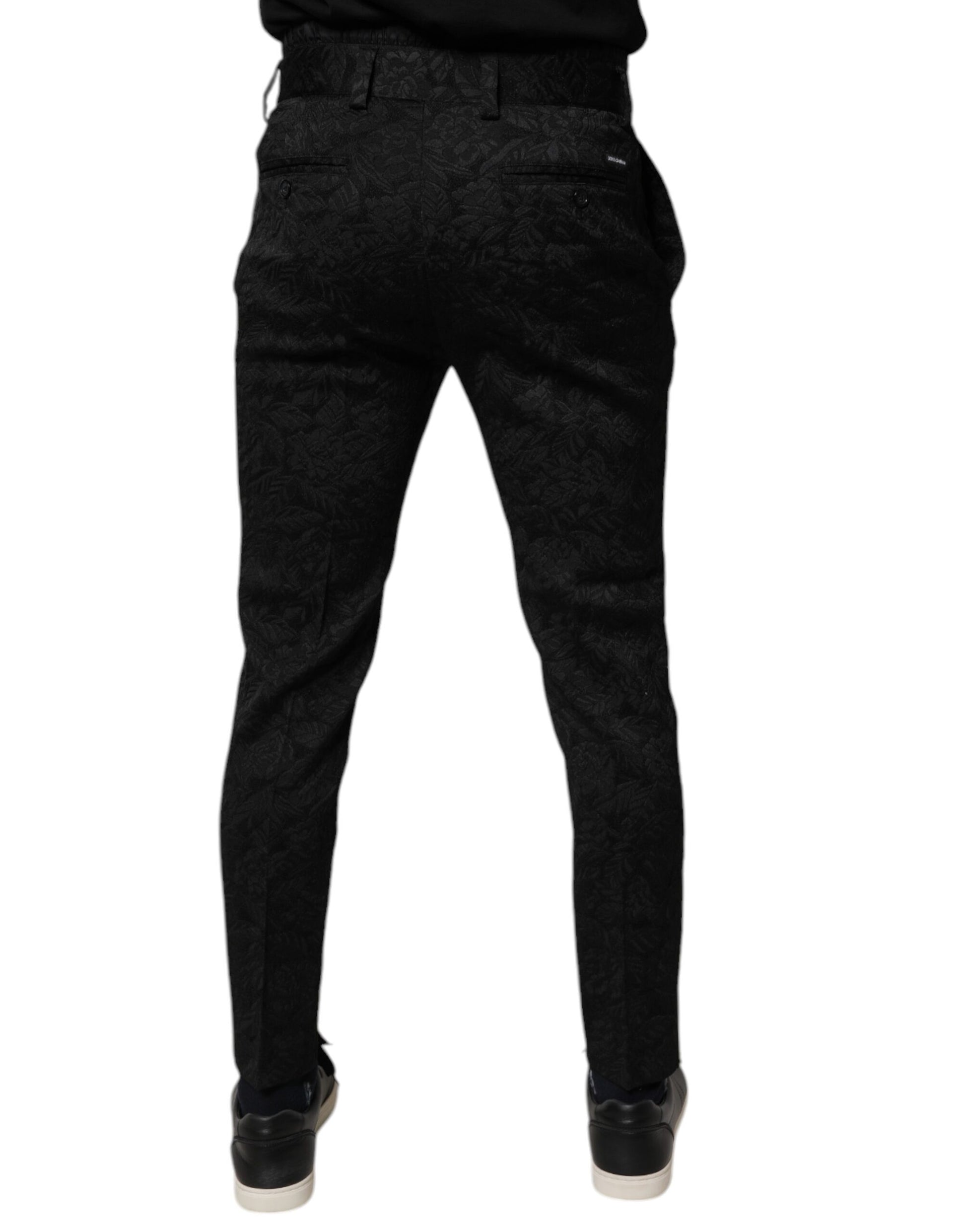 Dolce & Gabbana Black Dress Pants for Men side view