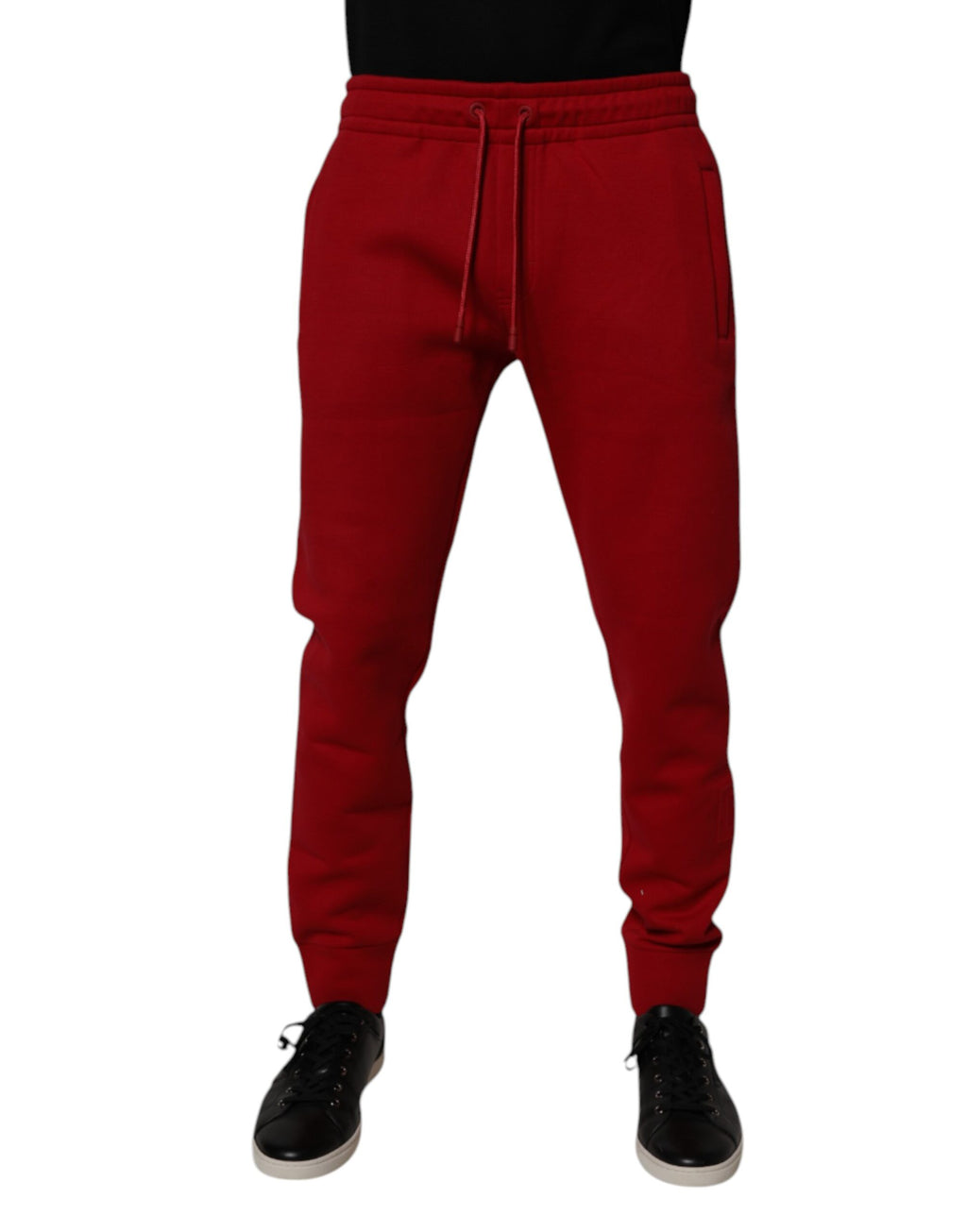 Dolce & Gabbana Red Athletic Pants for Men