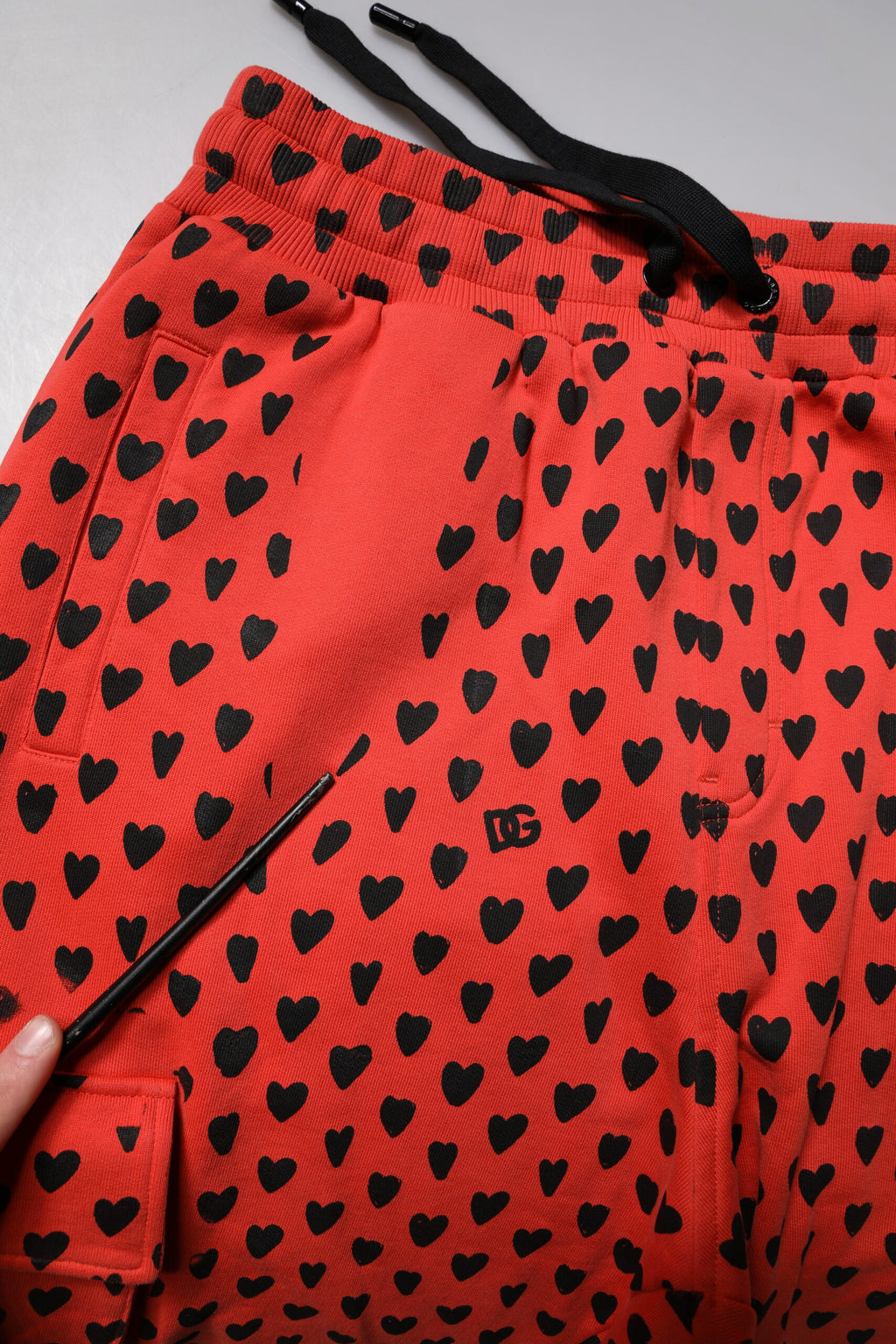Dolce & Gabbana Red Athletic Pants for Men additional view