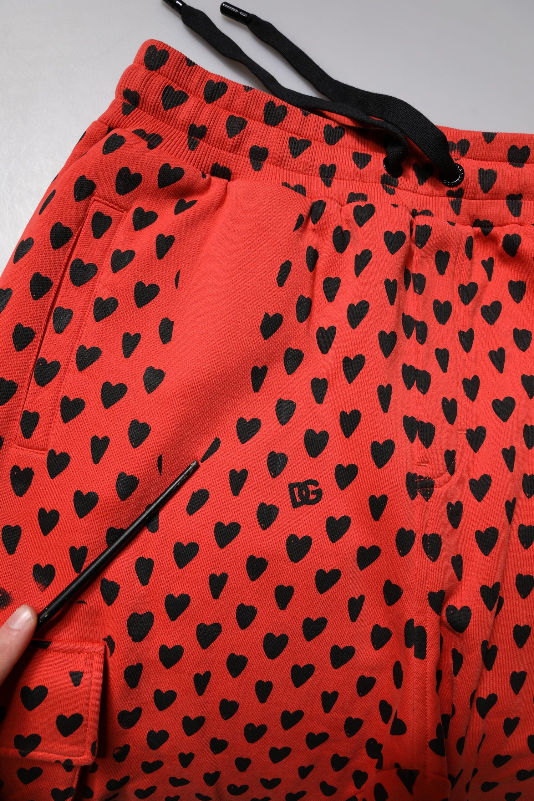 Dolce & Gabbana Red Athletic Pants for Men additional view
