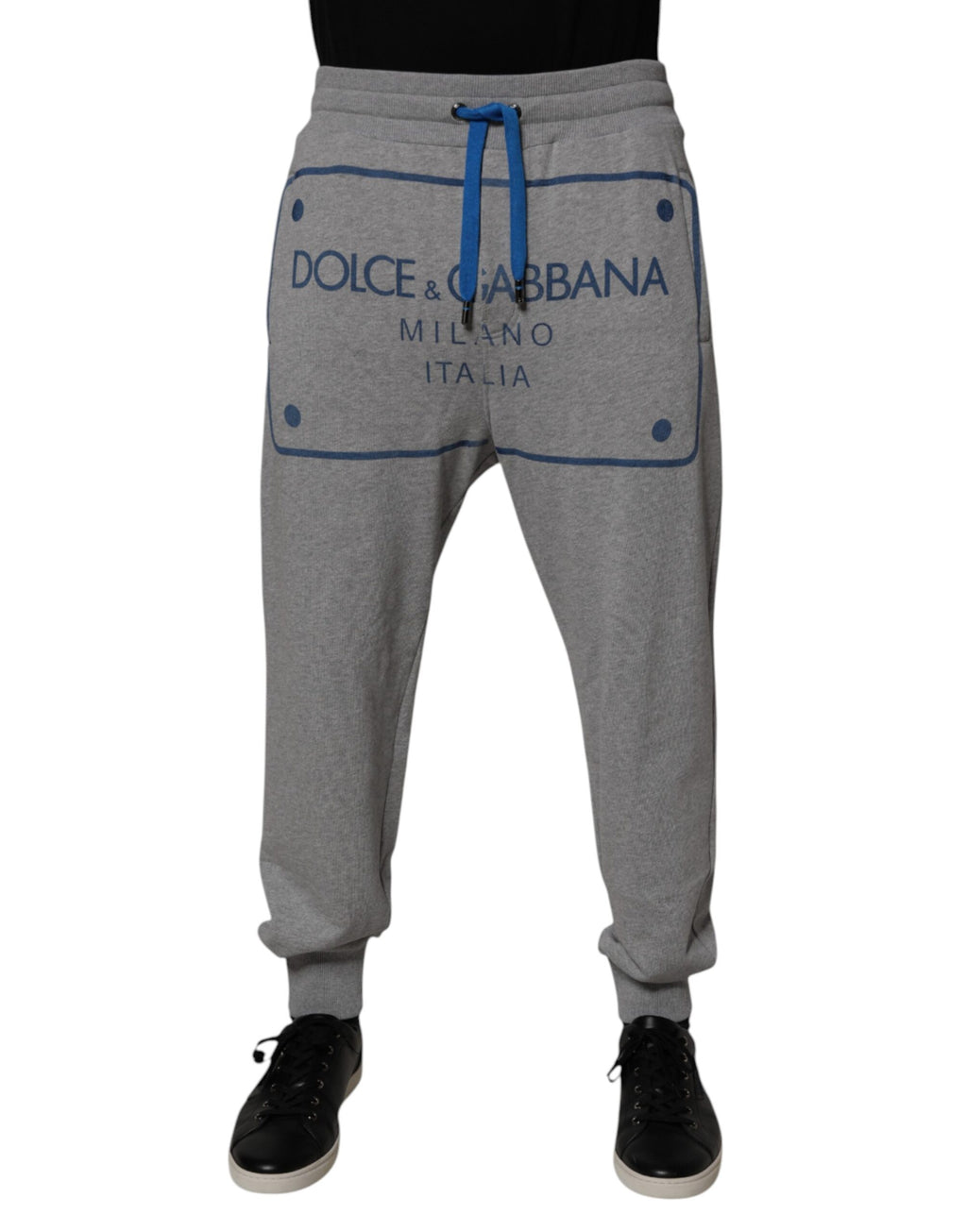 Dolce & Gabbana Grey Athletic Pants for Men alternate view
