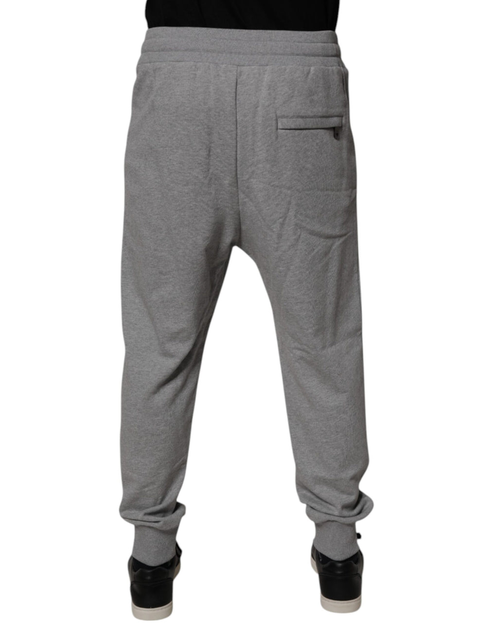 Dolce & Gabbana Grey Athletic Pants for Men side view