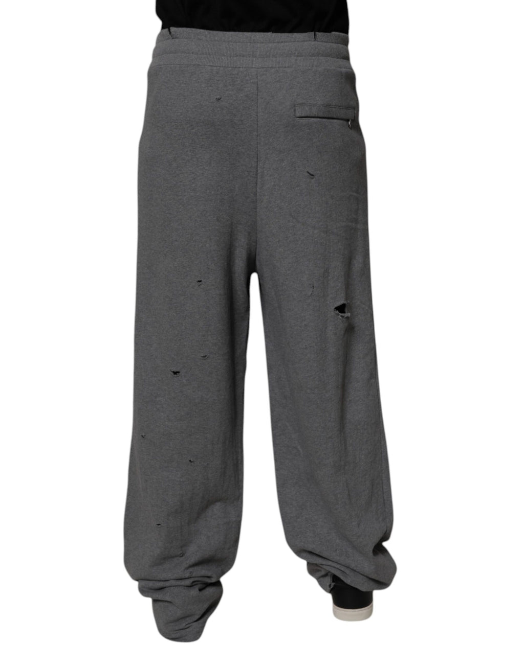Dolce & Gabbana Grey Athletic Pants for Men side view