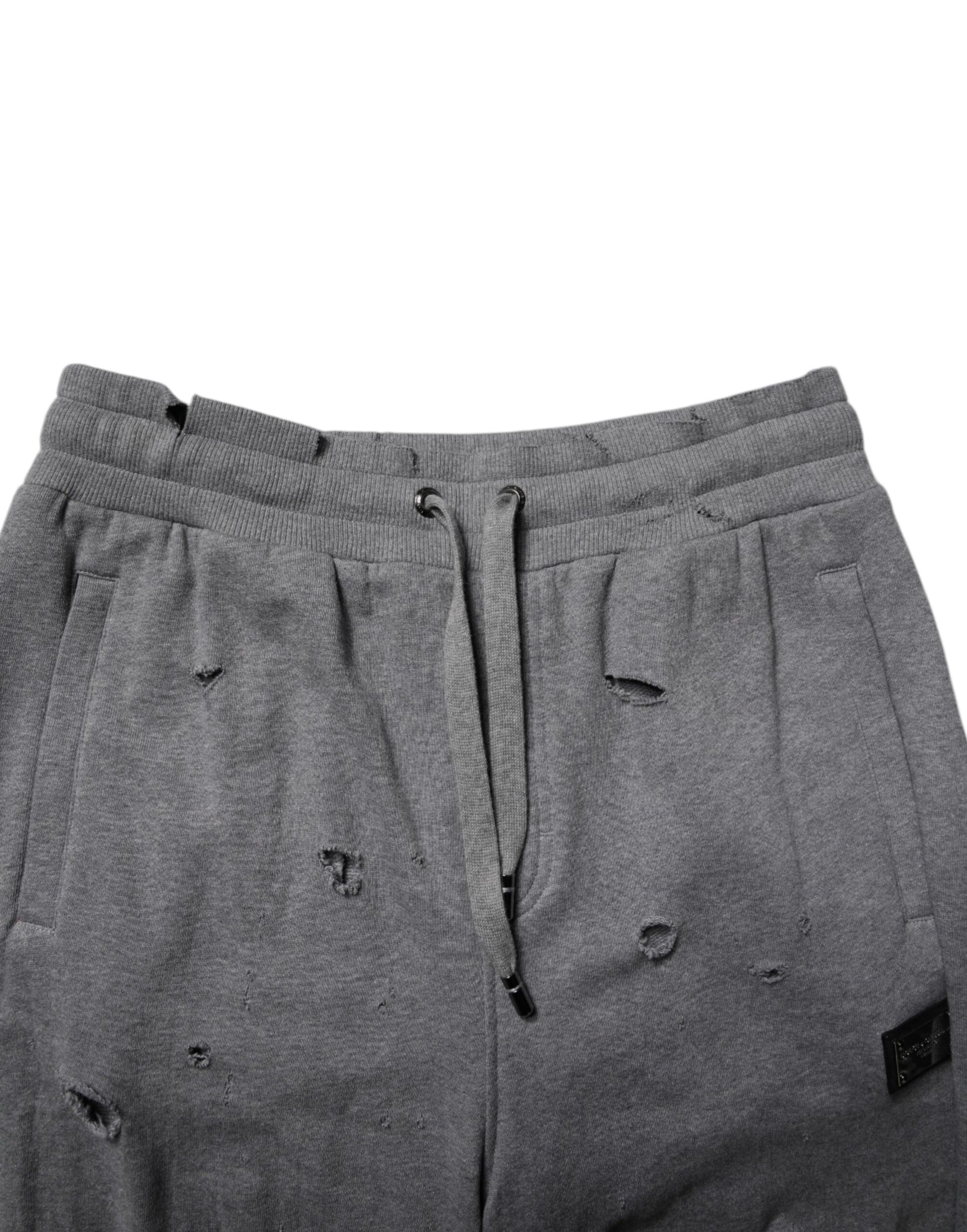 Dolce & Gabbana Grey Athletic Pants for Men additional view