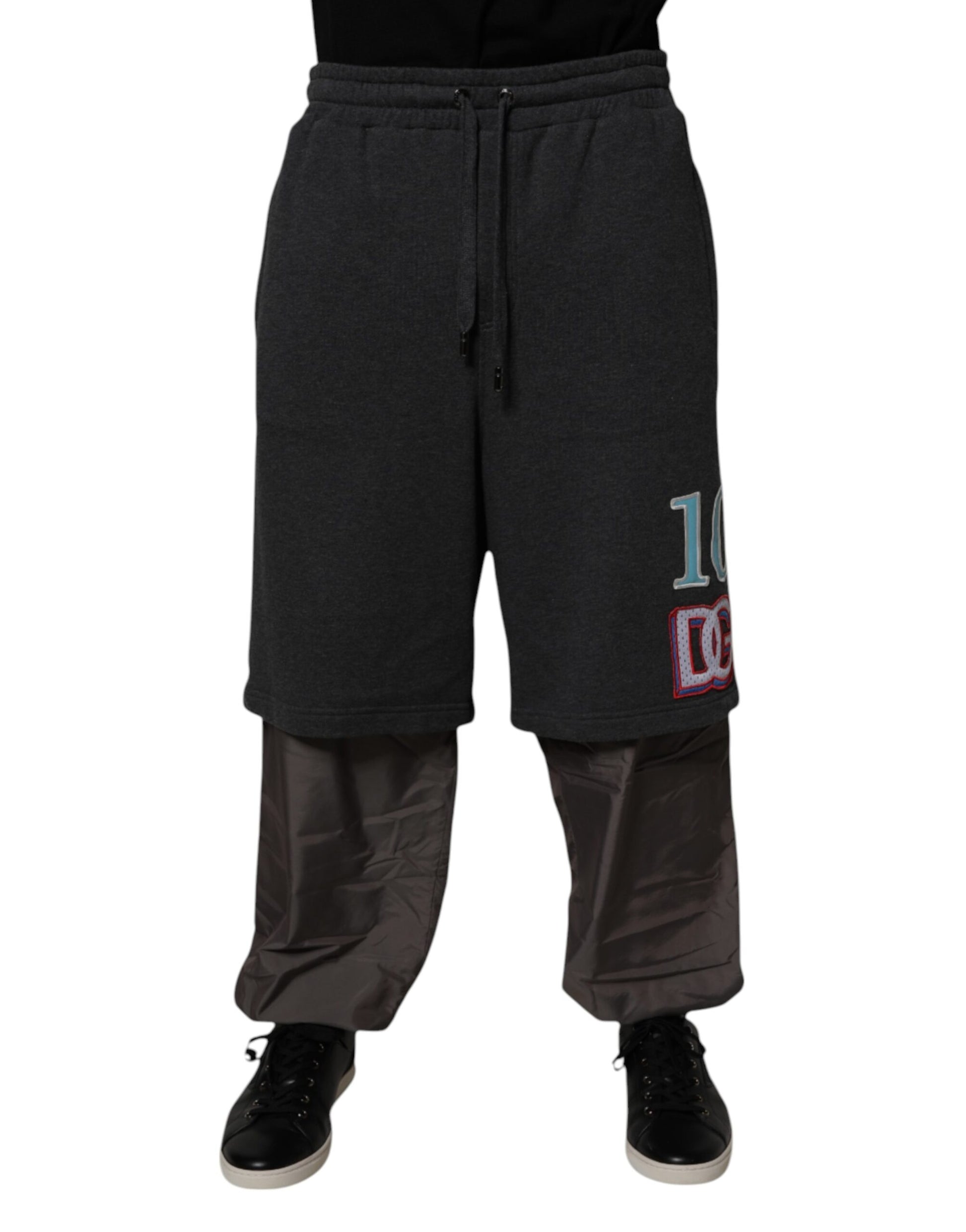 Dolce & Gabbana Grey Athletic Pants for Men