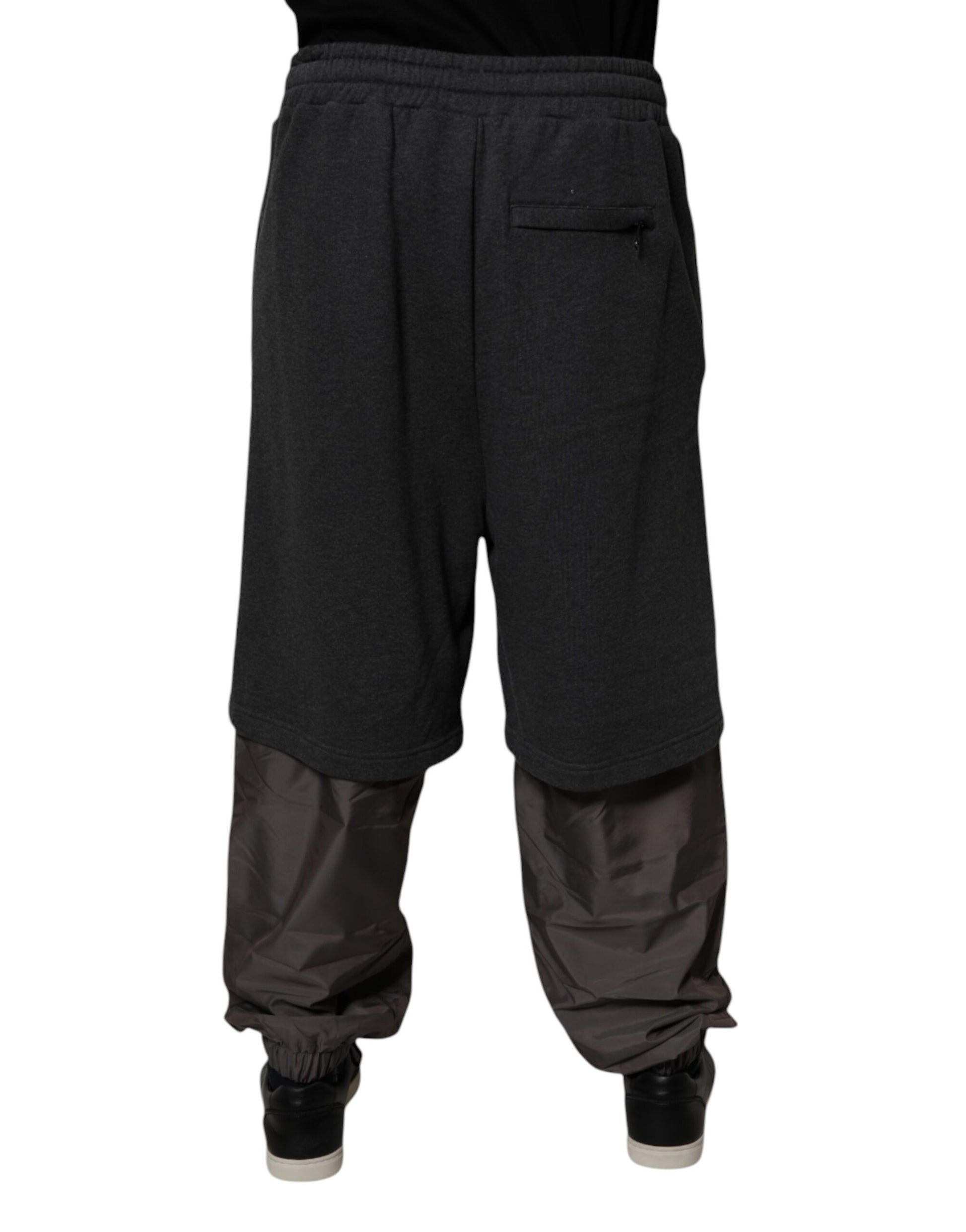 Dolce & Gabbana Grey Athletic Pants for Men side view