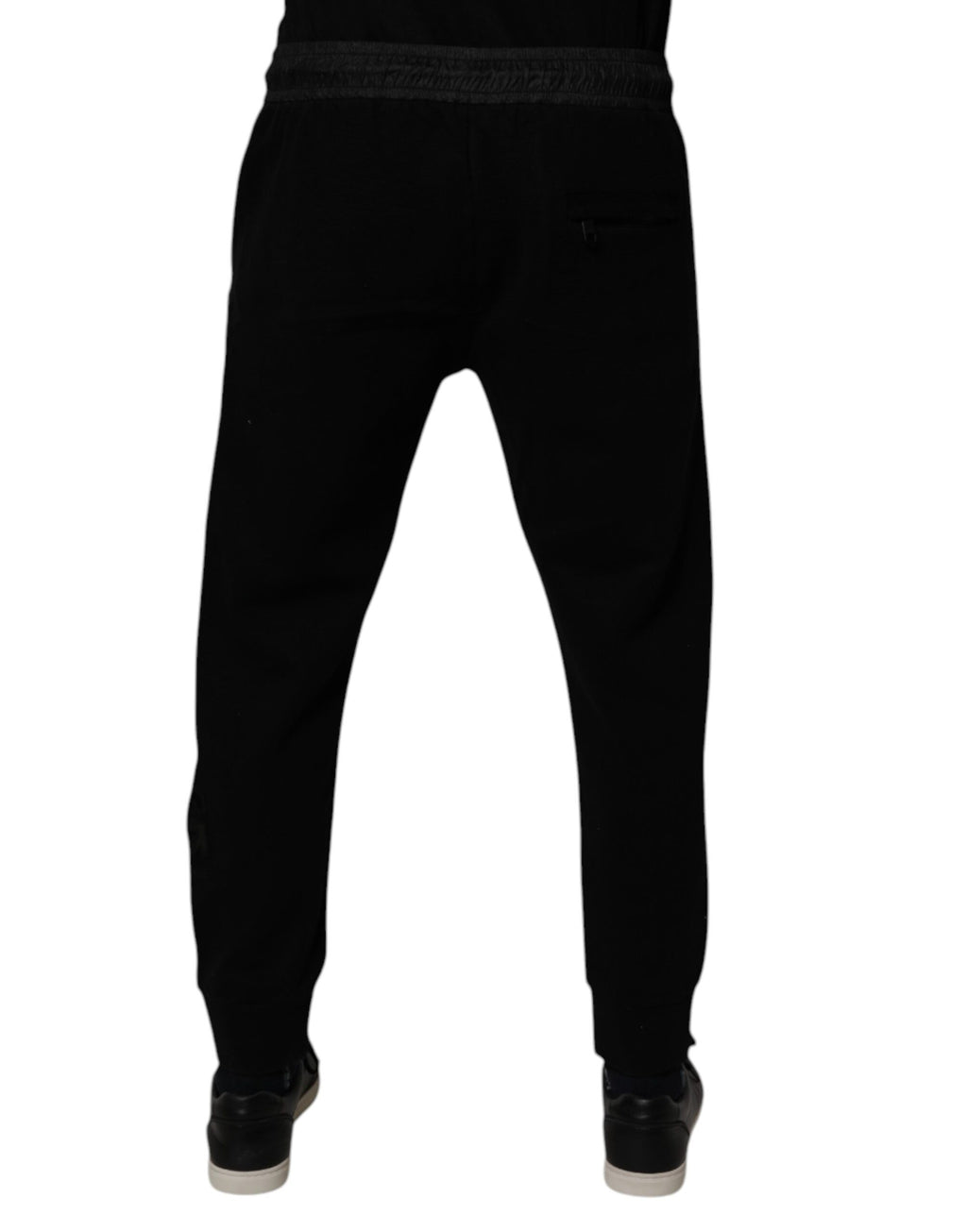 Pantalon de jogging Dolce & Gabbana pour homme en coton mélangé noir