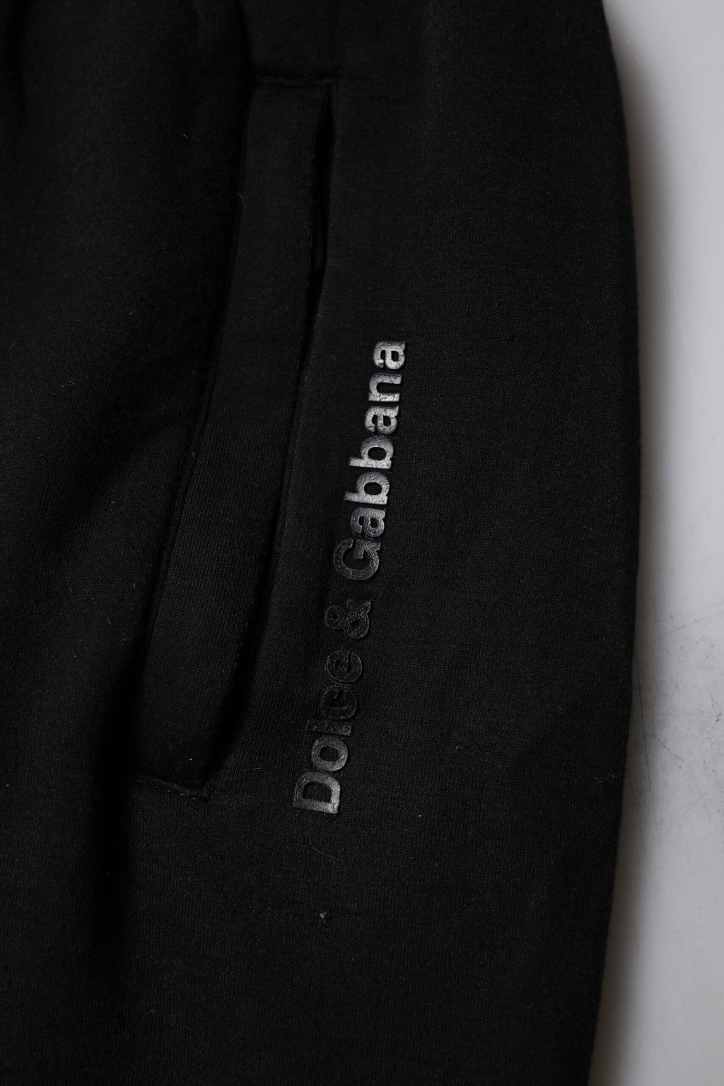 Pantalon de jogging Dolce & Gabbana pour homme en coton mélangé noir
