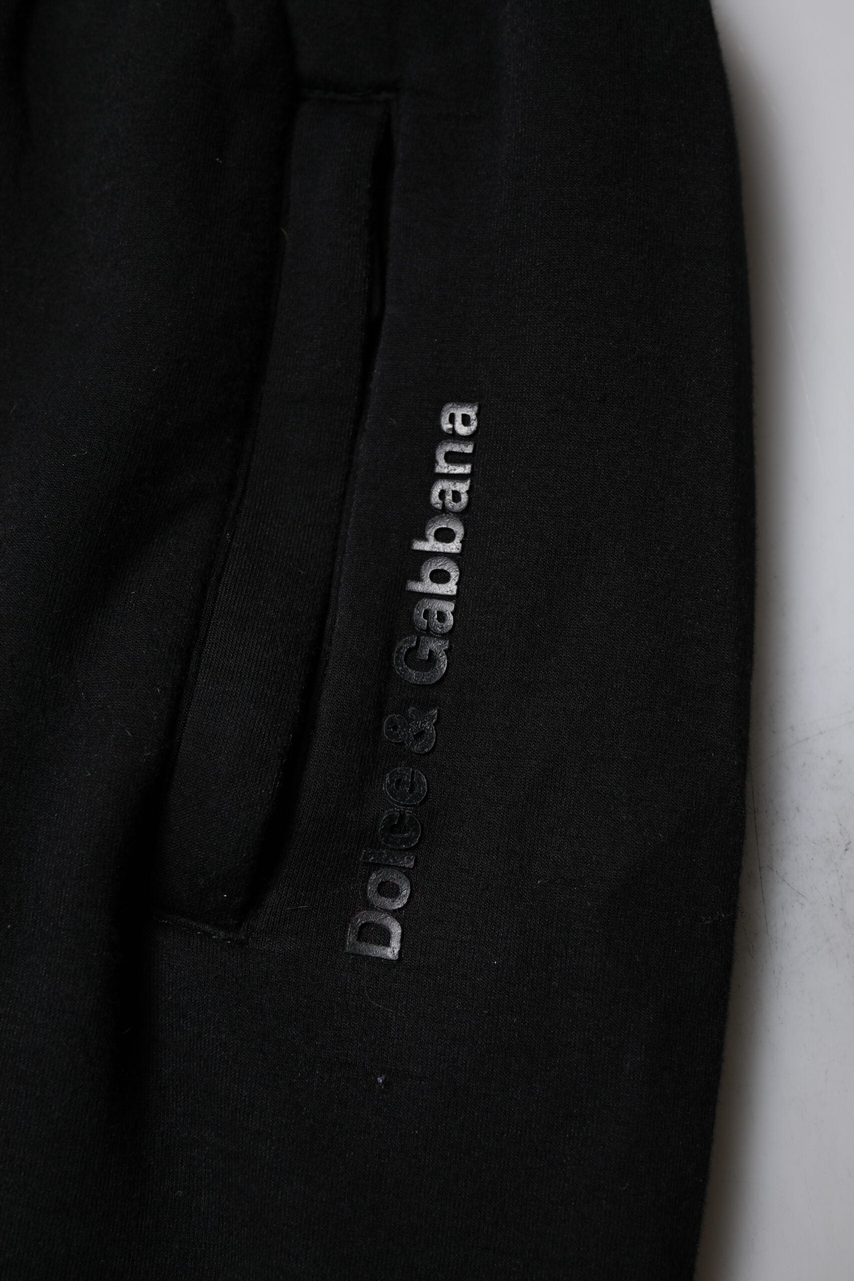 Pantalon de jogging Dolce & Gabbana pour homme en coton mélangé noir