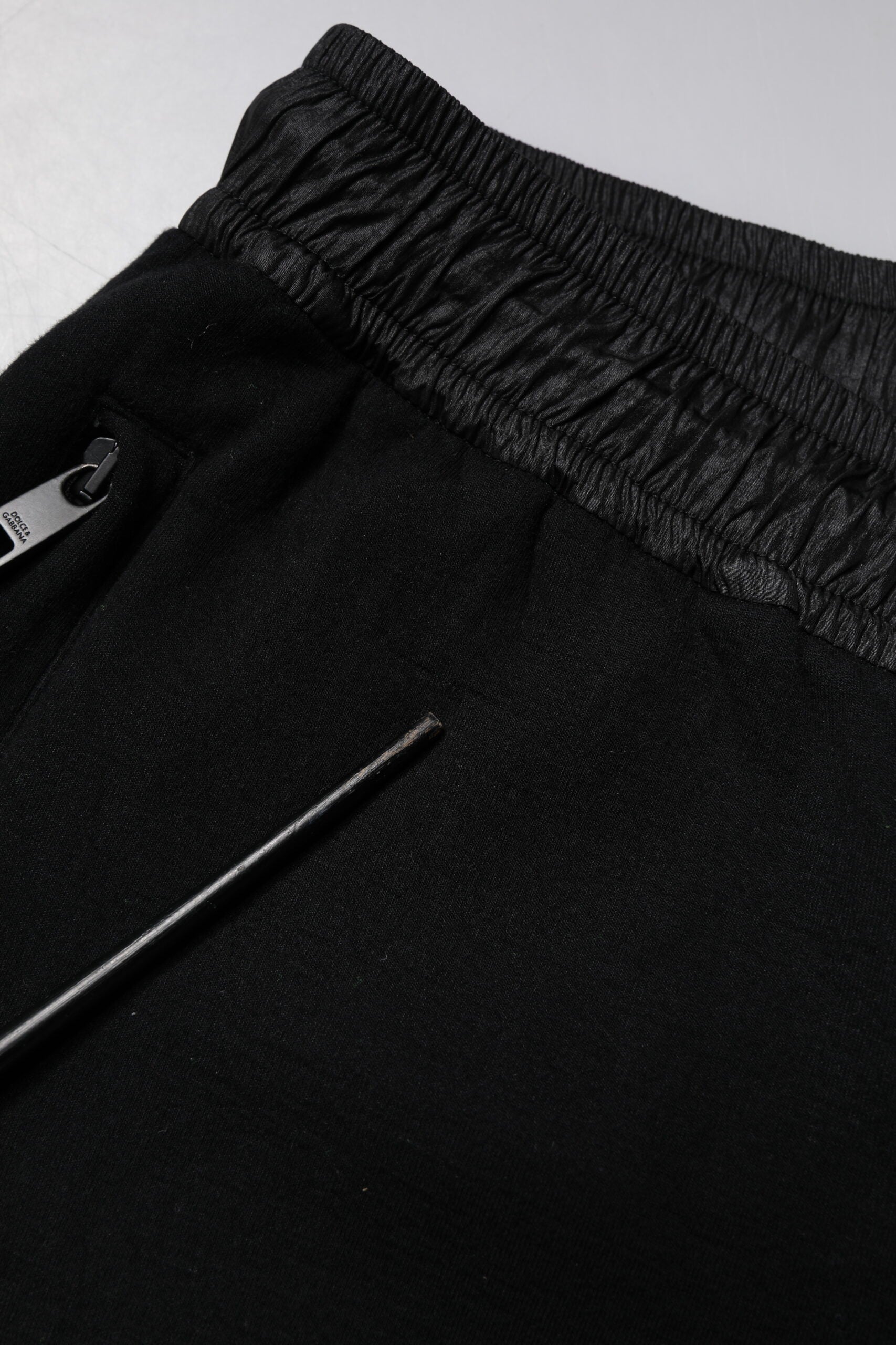 Pantalon de jogging Dolce & Gabbana pour homme en coton mélangé noir
