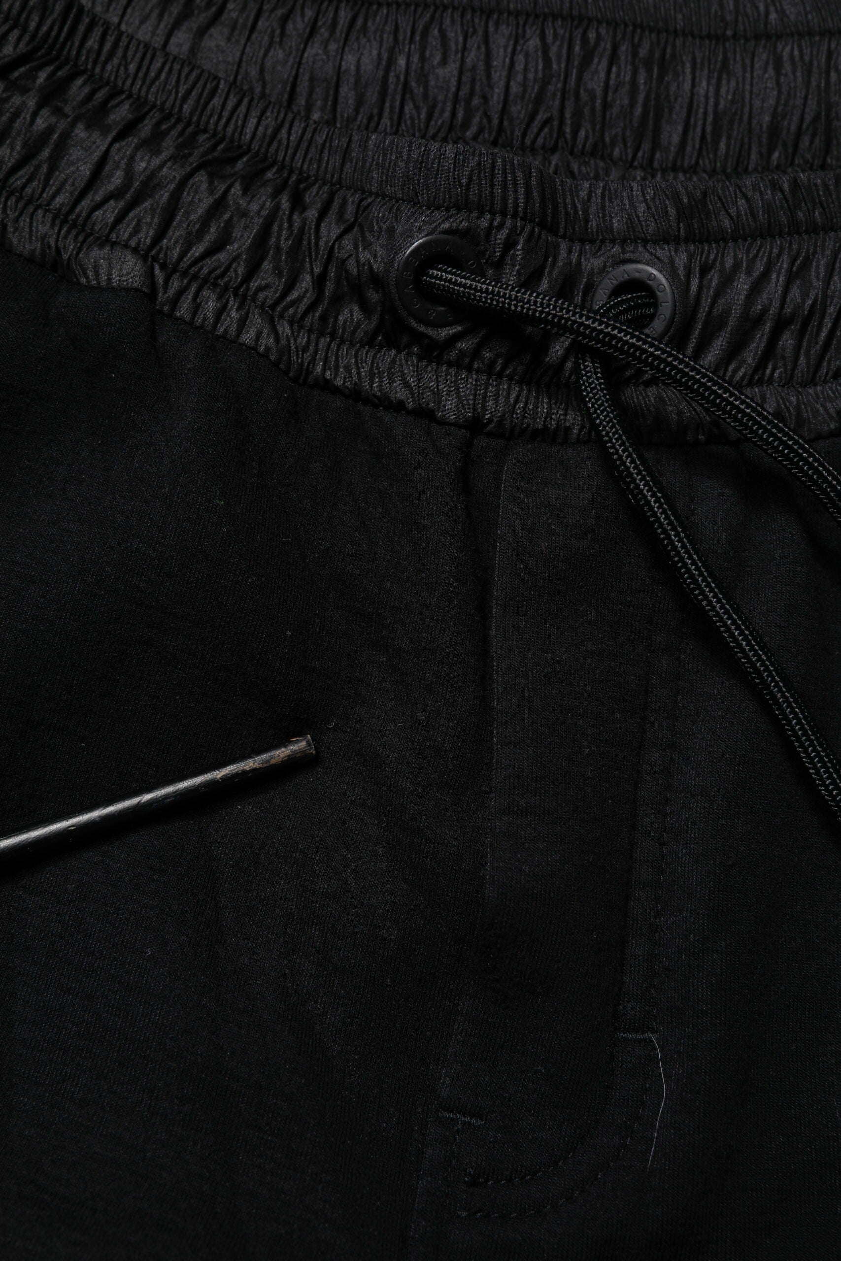 Pantalon de jogging Dolce & Gabbana pour homme en coton mélangé noir