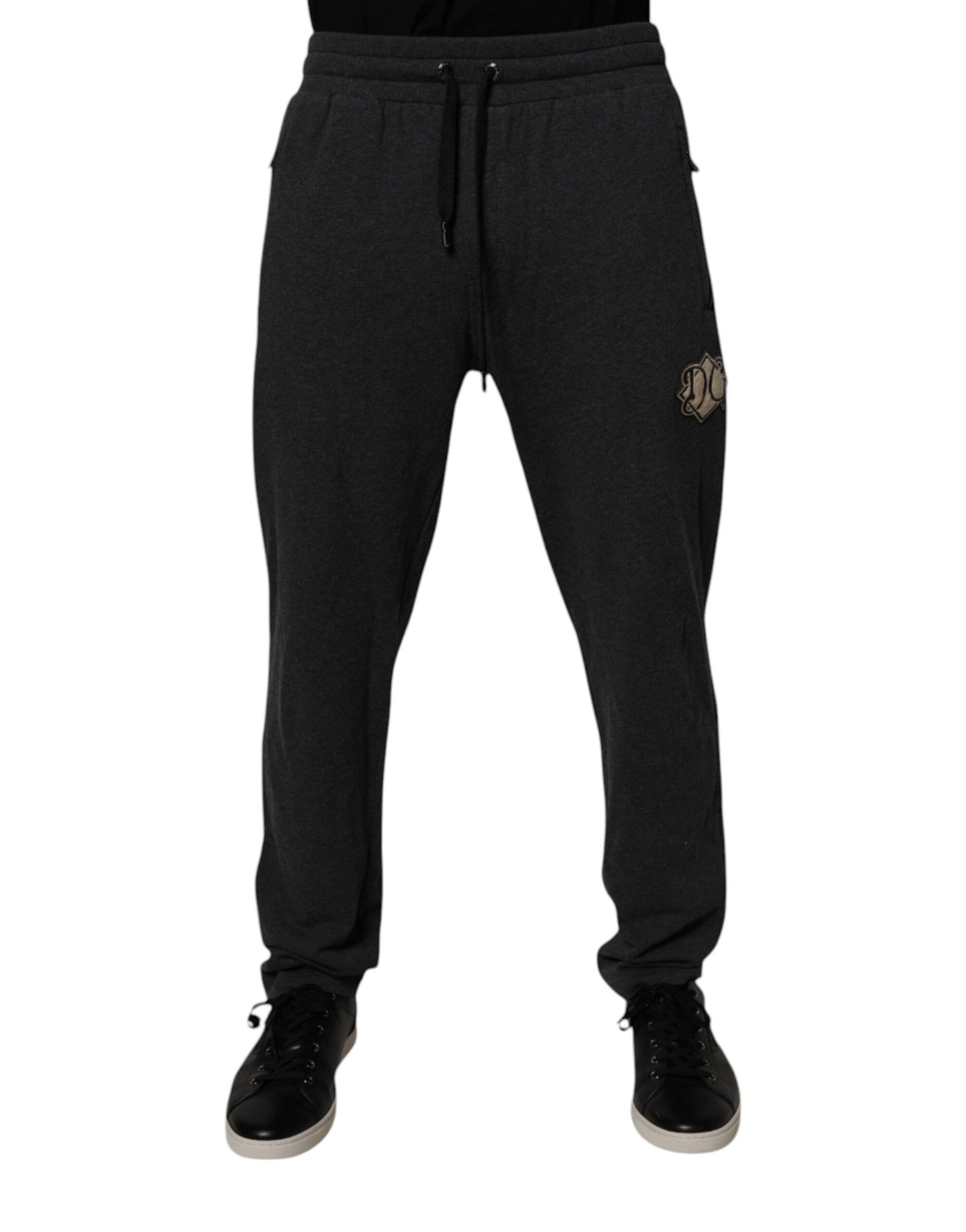 Dolce & Gabbana Grey Athletic Pants for Men alternate view
