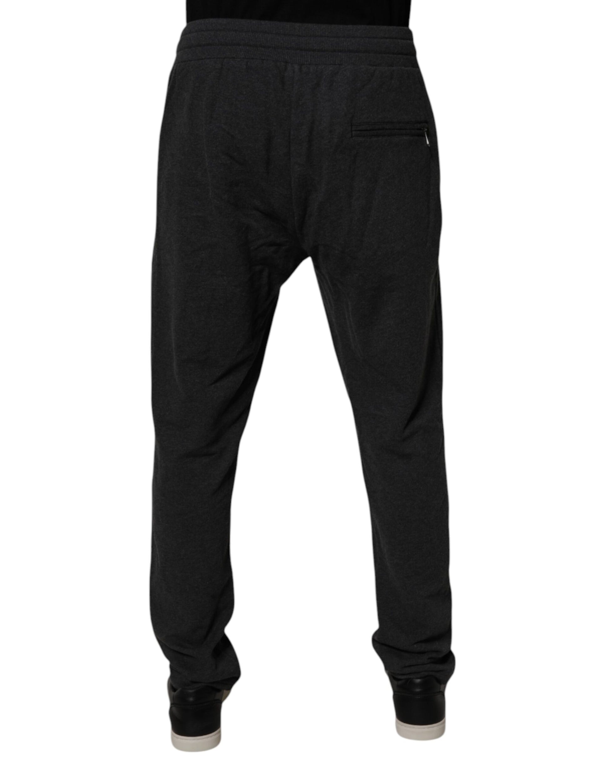 Dolce & Gabbana Grey Athletic Pants for Men side view