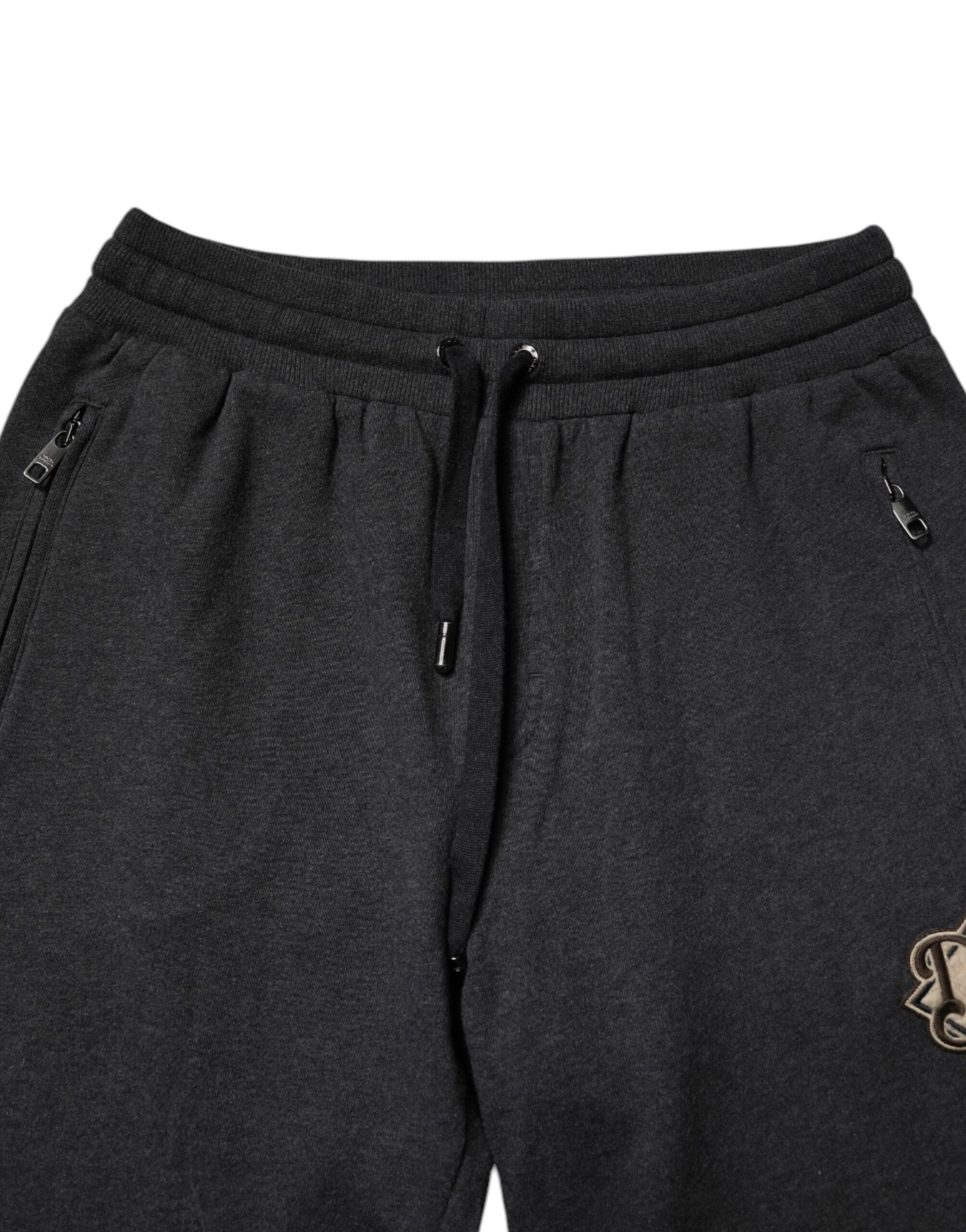 Dolce & Gabbana Grey Athletic Pants for Men additional view