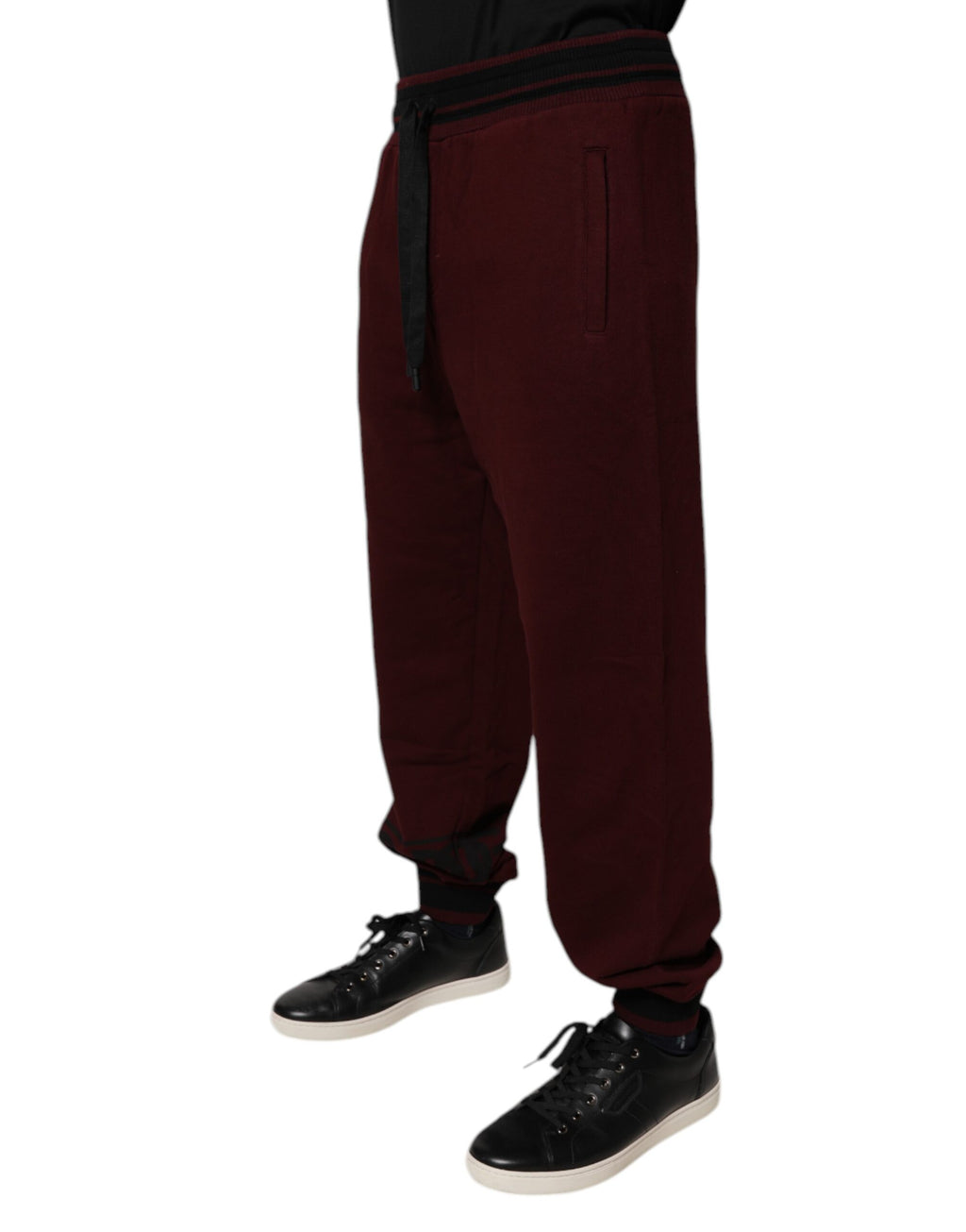 Dolce & Gabbana Red Athletic Pants for Men detail view