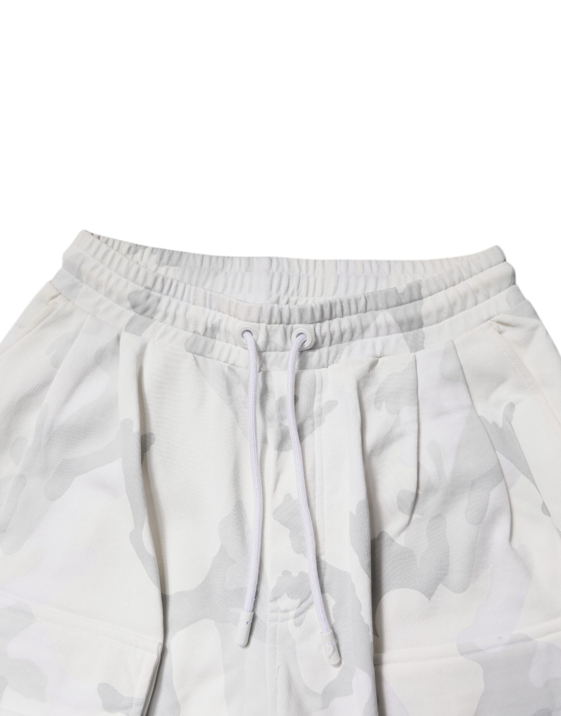 Pantalon de jogging cargo Dolce & Gabbana camouflage blanc