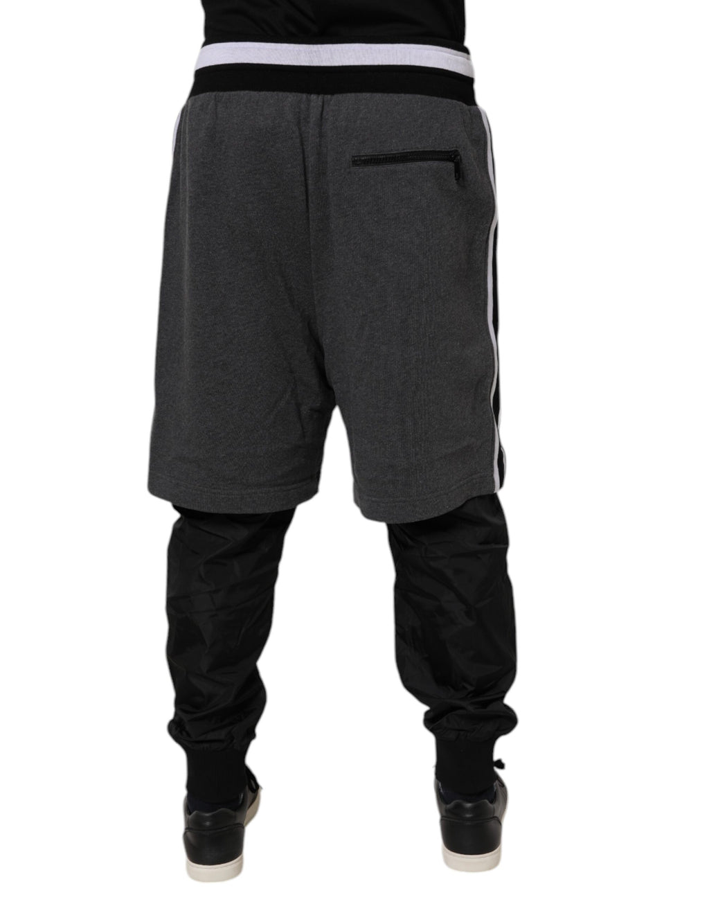Dolce & Gabbana Black Athletic Pants for Men side view