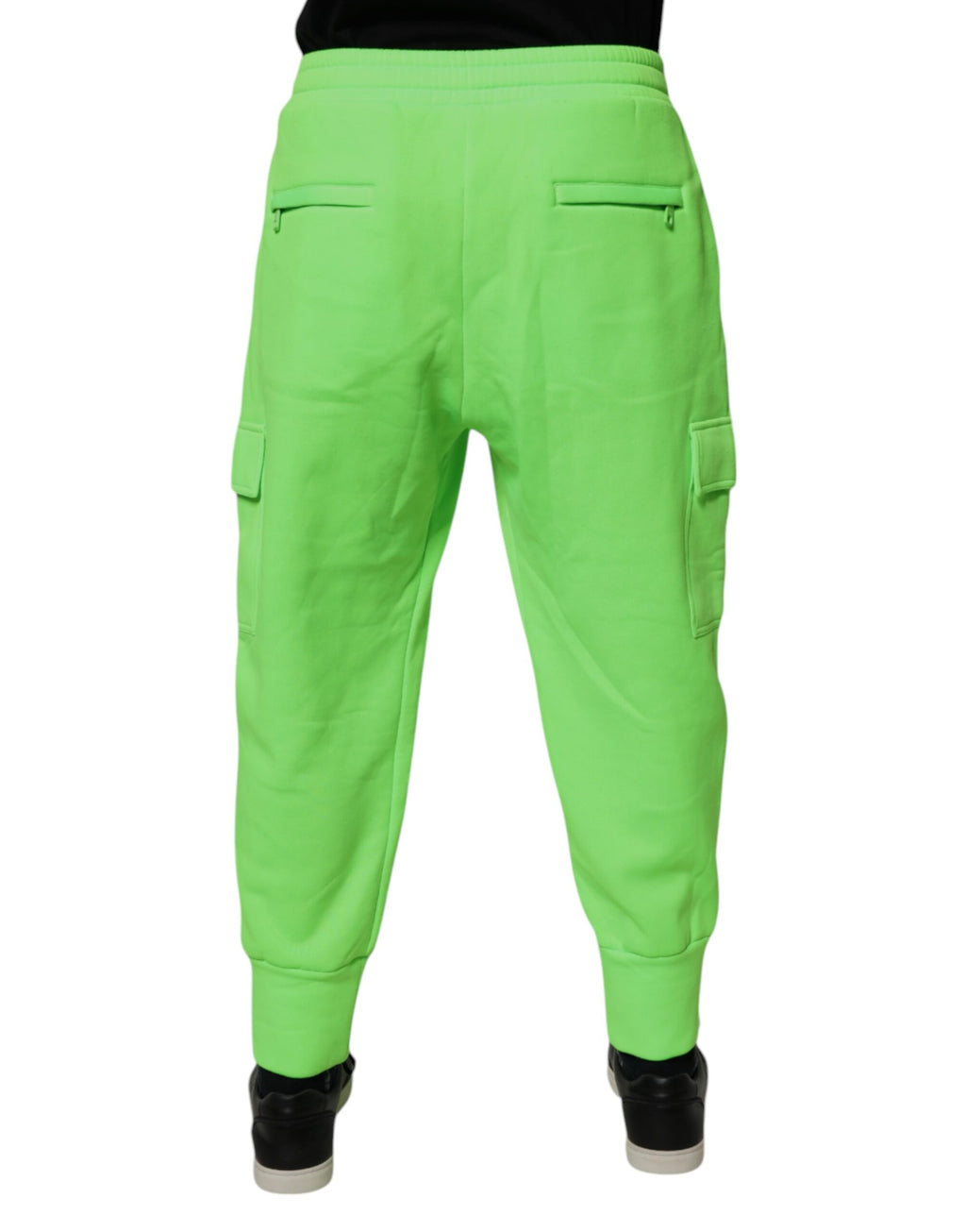 Dolce & Gabbana Green Athletic Pants for Men side view