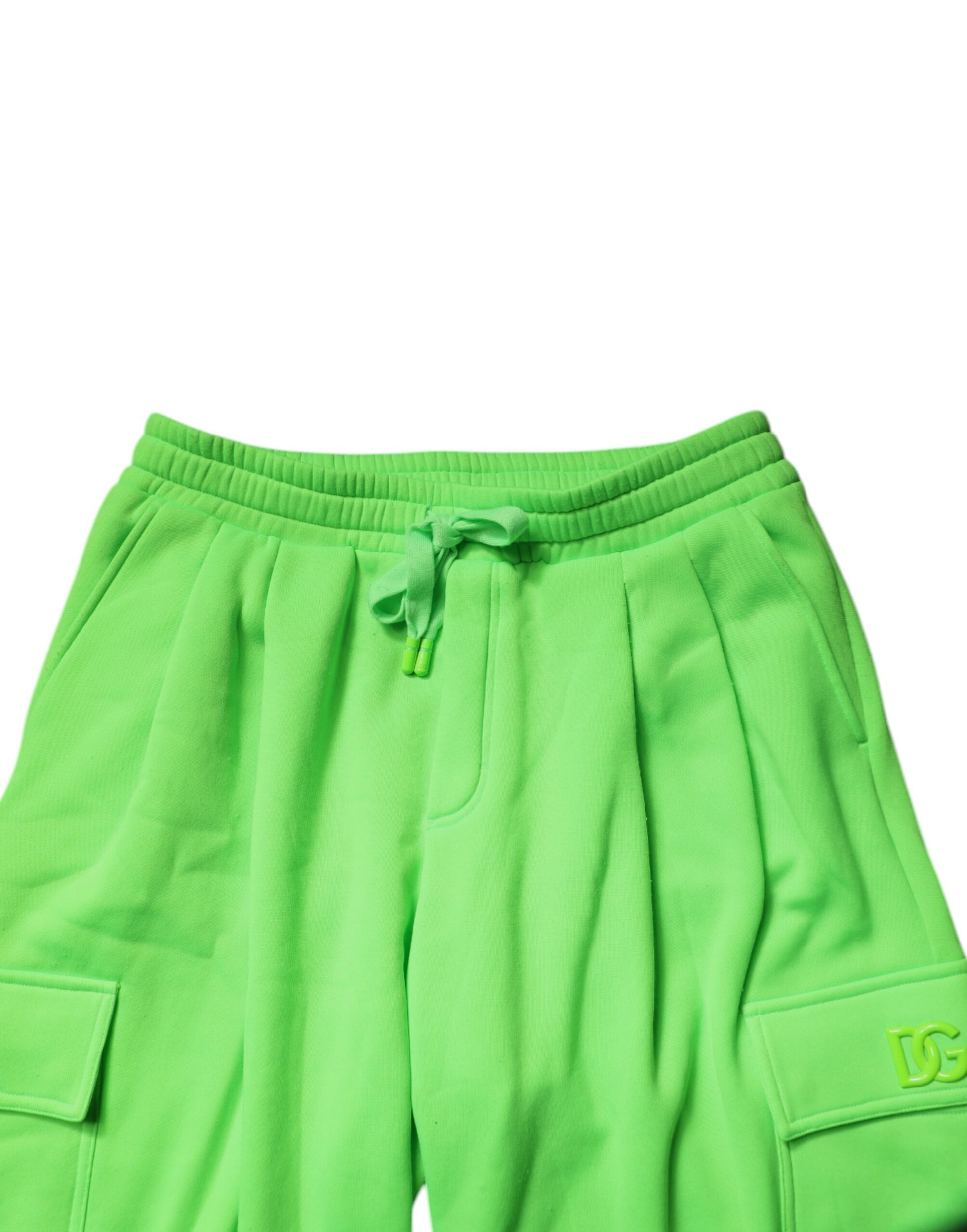 Dolce & Gabbana Green Athletic Pants for Men additional view