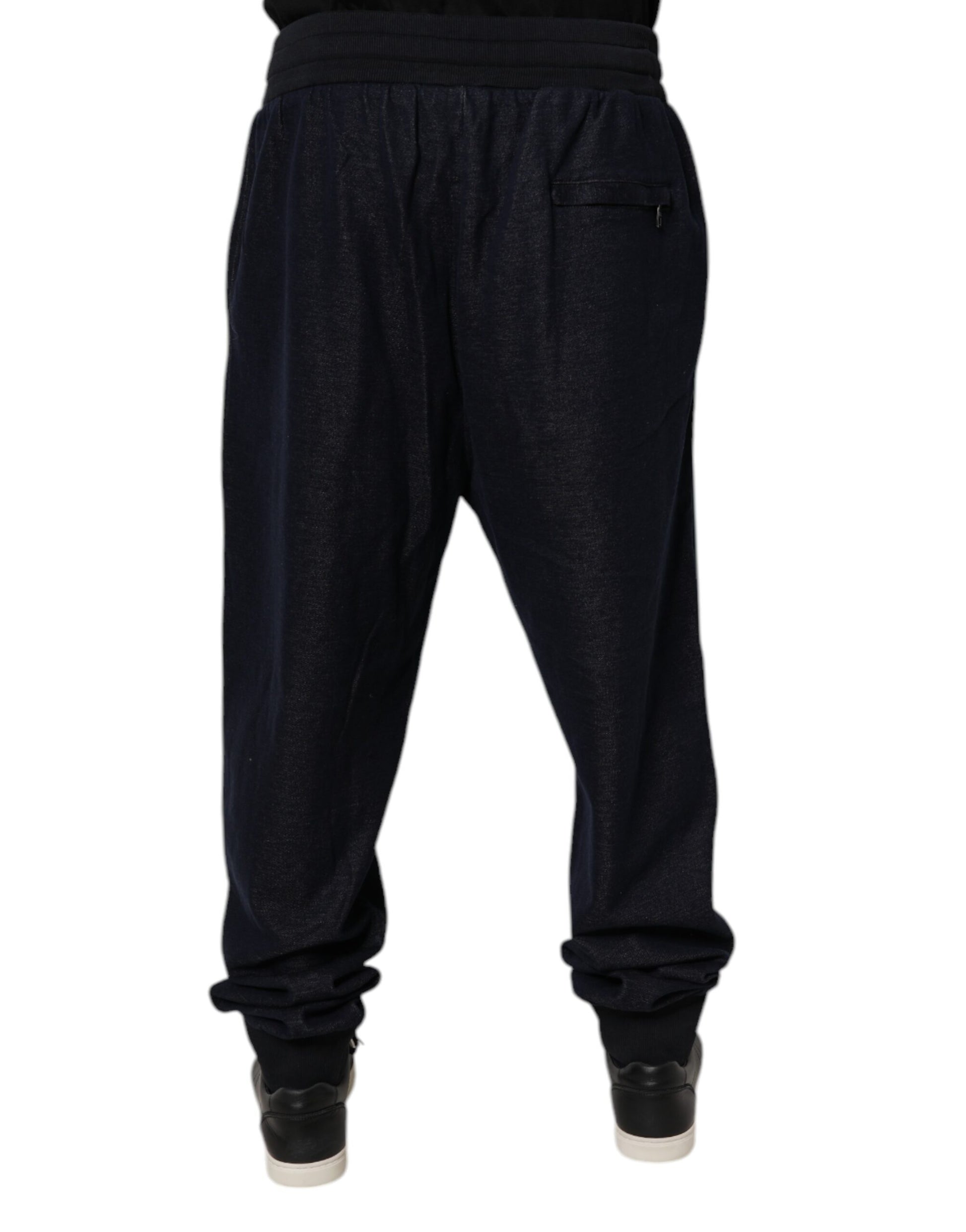 Dolce & Gabbana Black Athletic Pants for Men side view