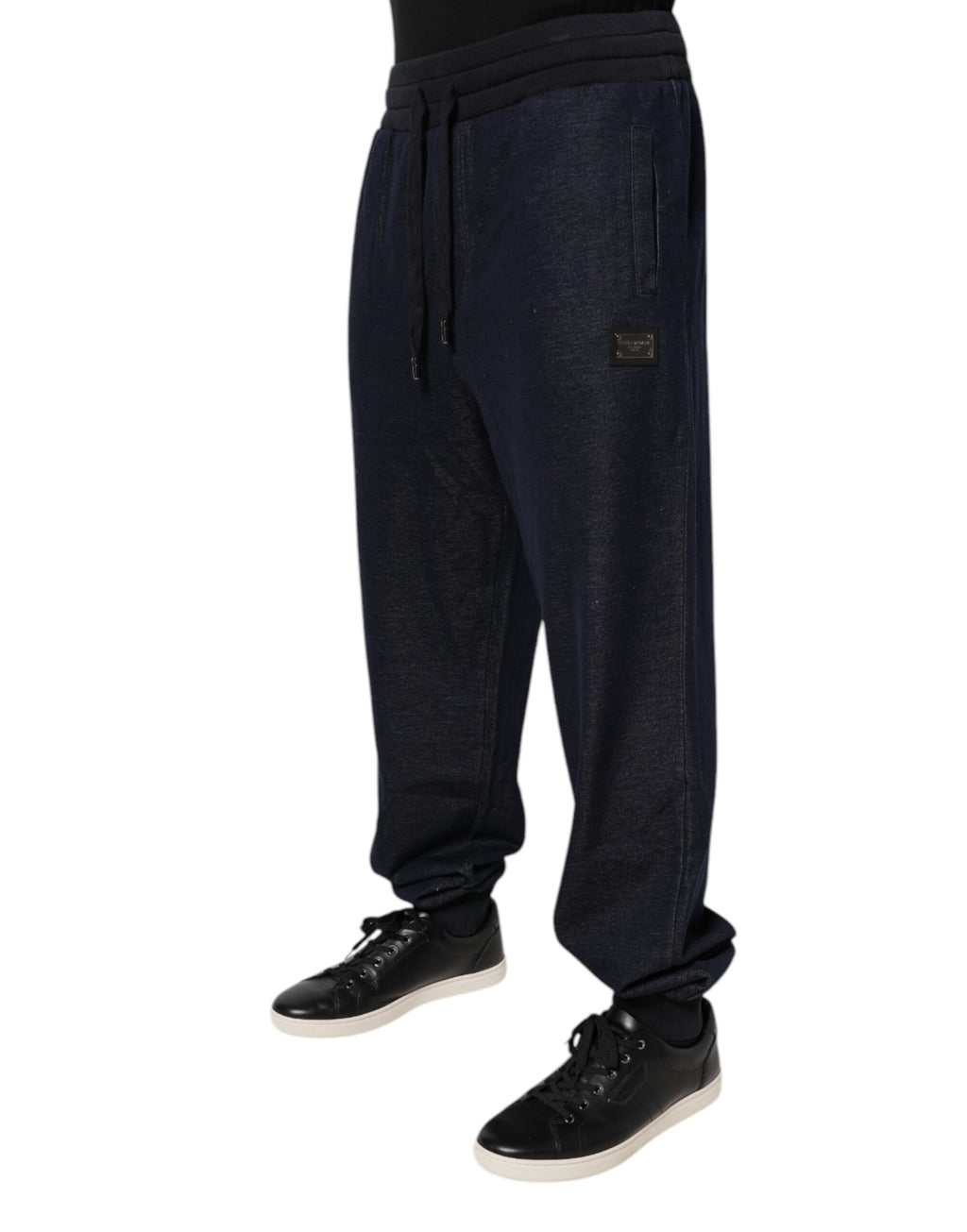 Dolce & Gabbana Black Athletic Pants for Men detail view