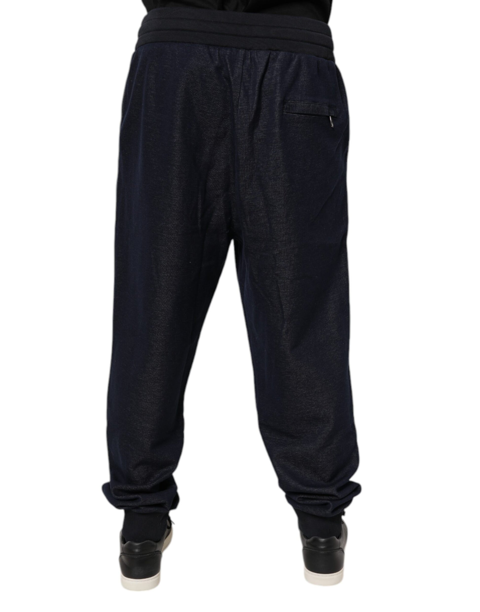 Dolce & Gabbana Black Athletic Pants for Men side view