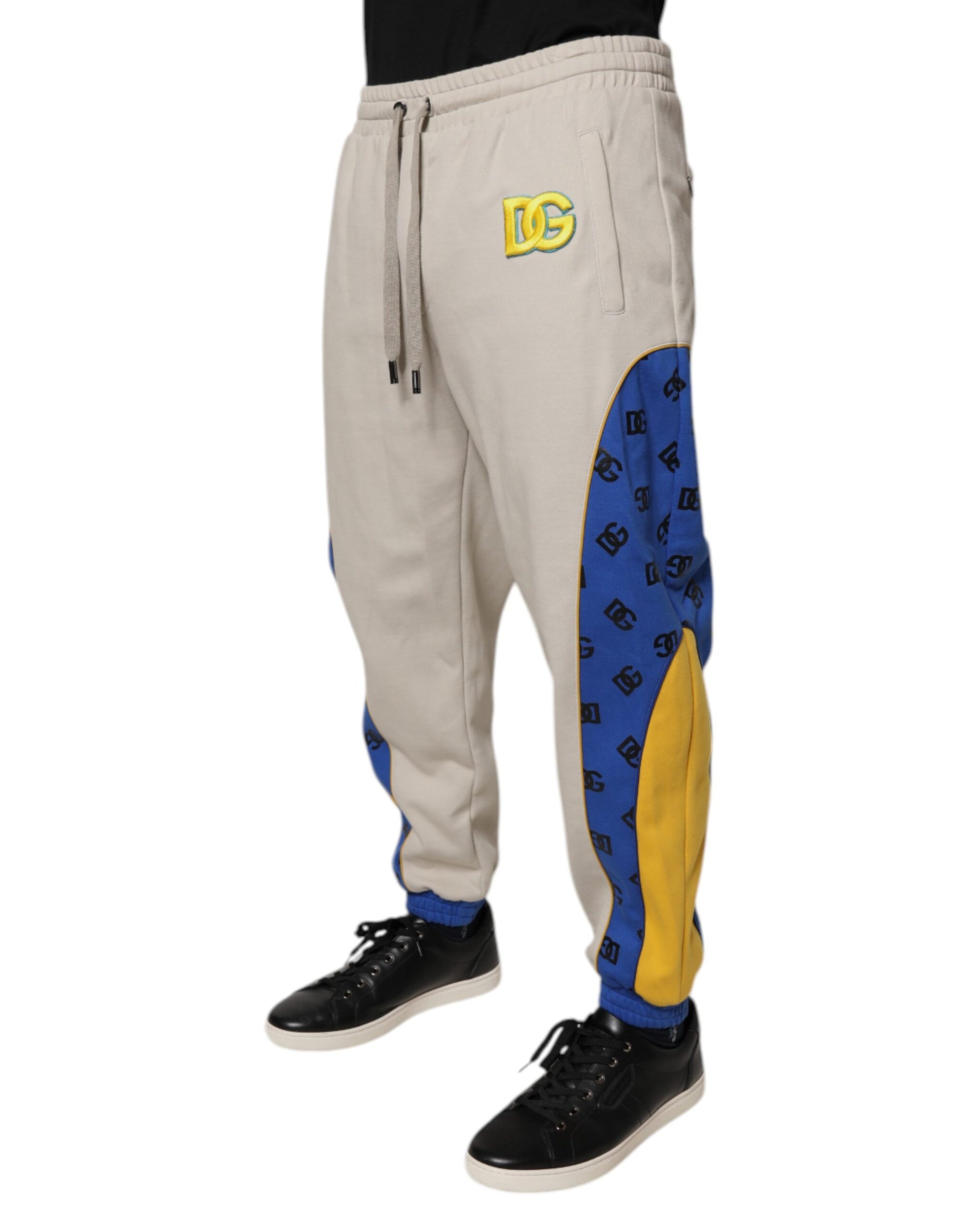Dolce & Gabbana Multicolor Athletic Pants for Men detail view