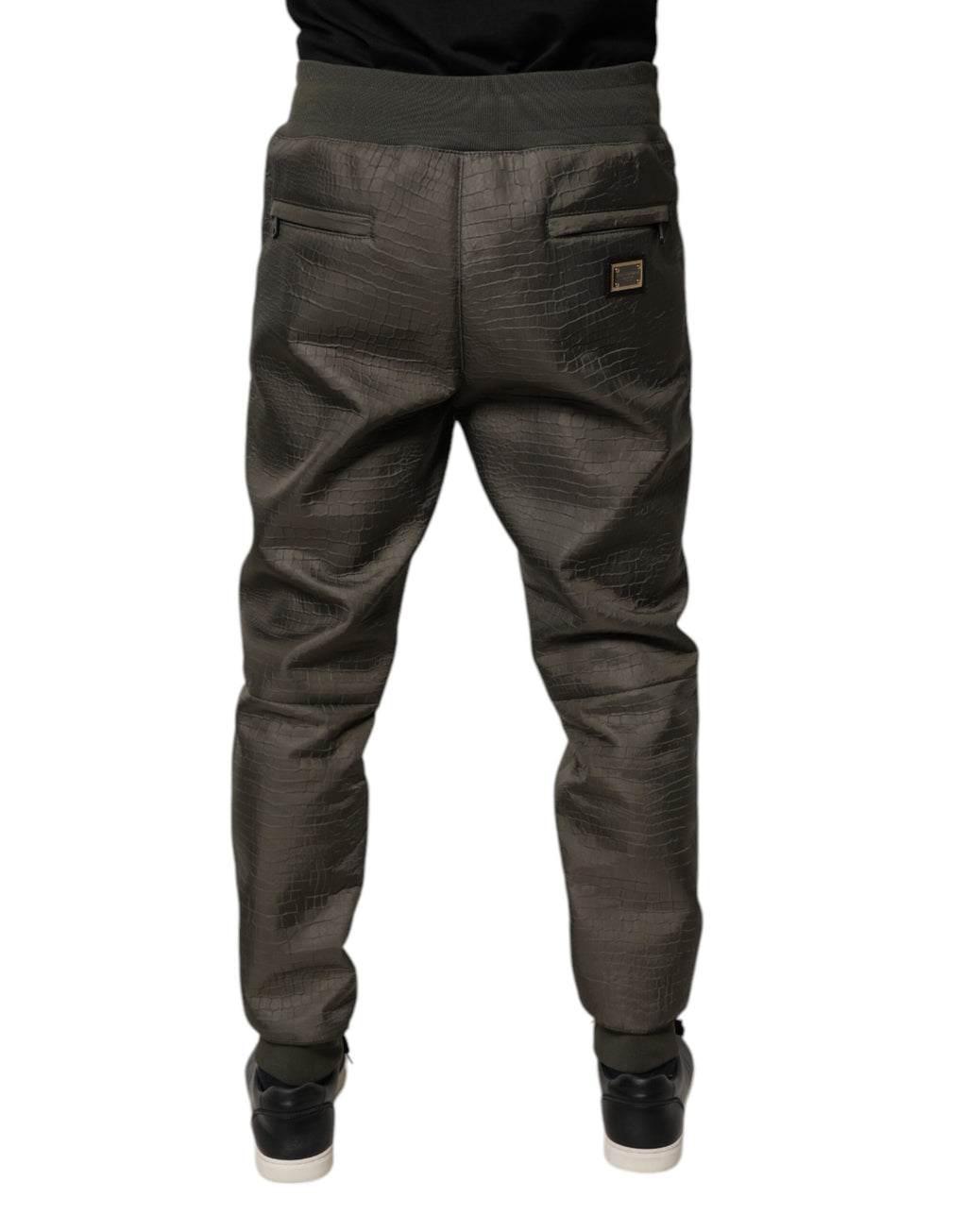 Dolce & Gabbana Brown Athletic Pants for Men side view