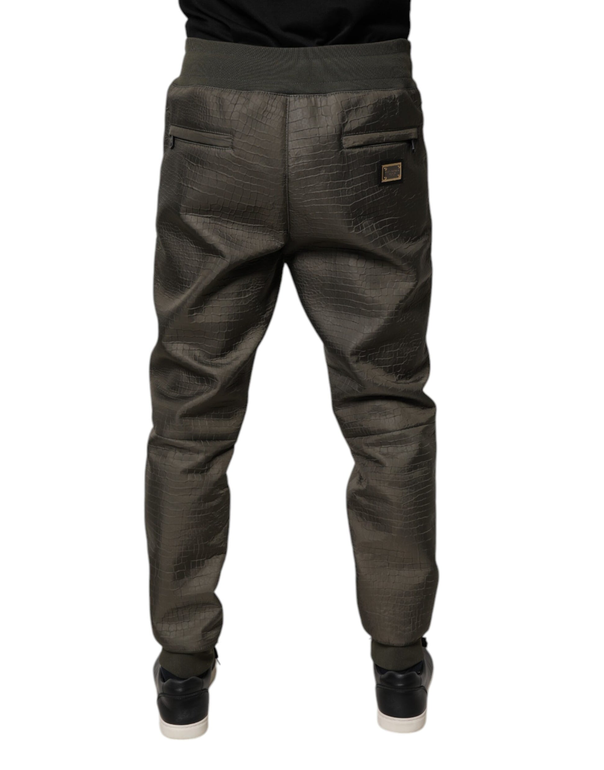 Dolce & Gabbana Brown Athletic Pants for Men side view