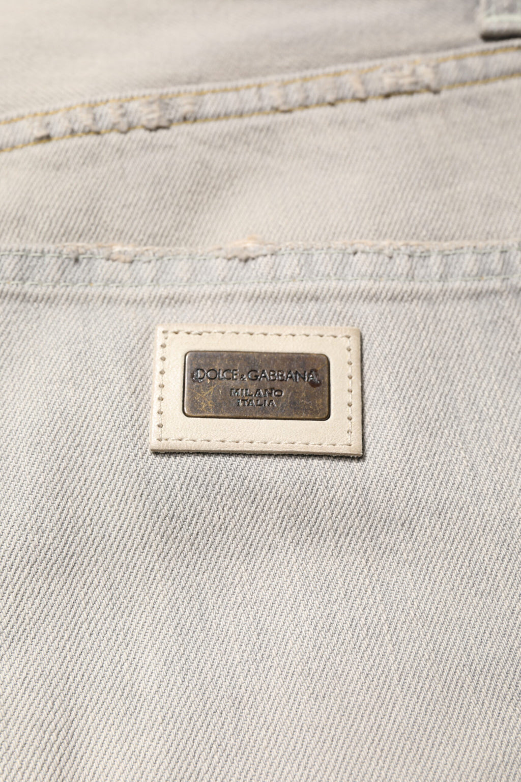 Dolce & Gabbana Grey Skinny Jeans for Men additional view