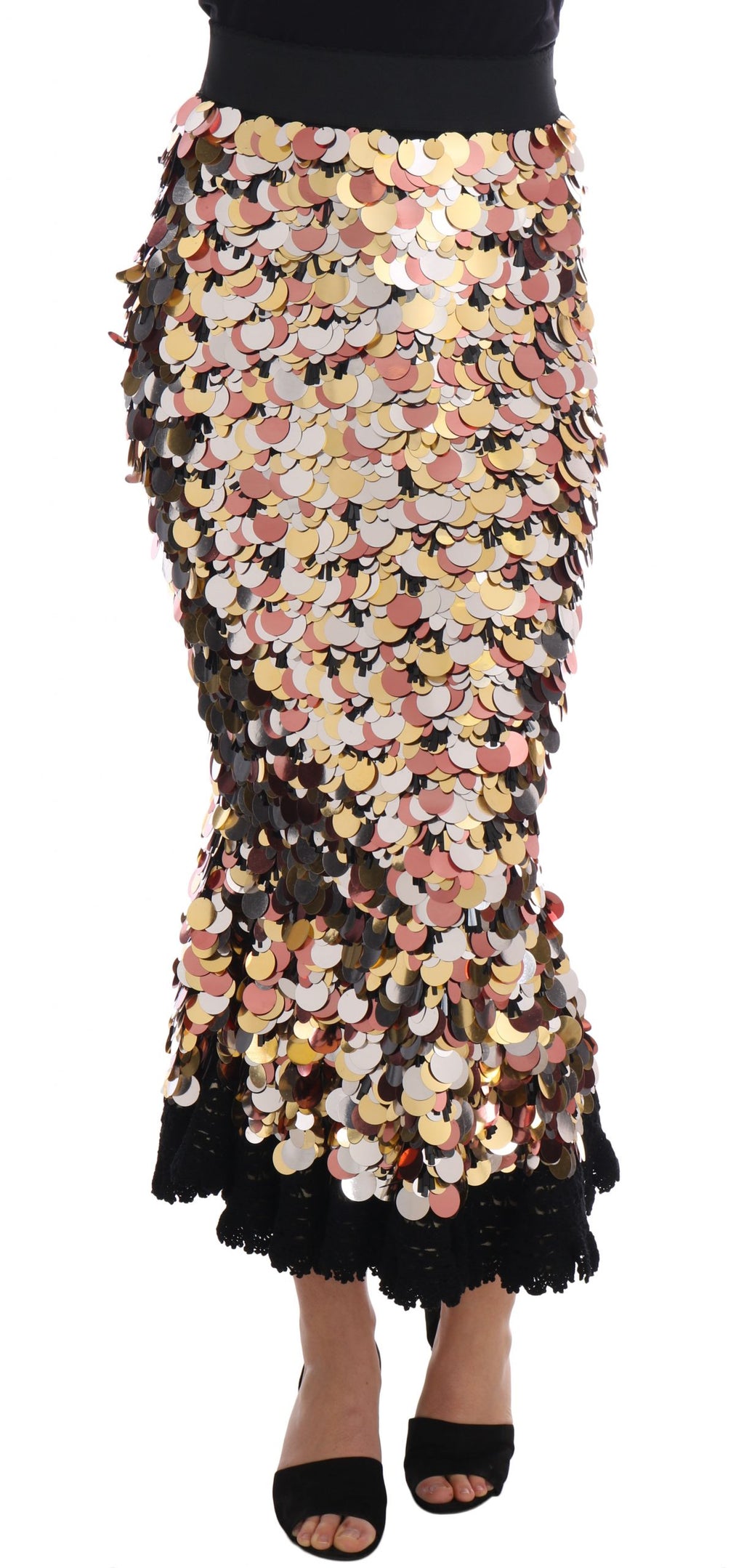 Dolce & Gabbana Black Long Skirt for Women