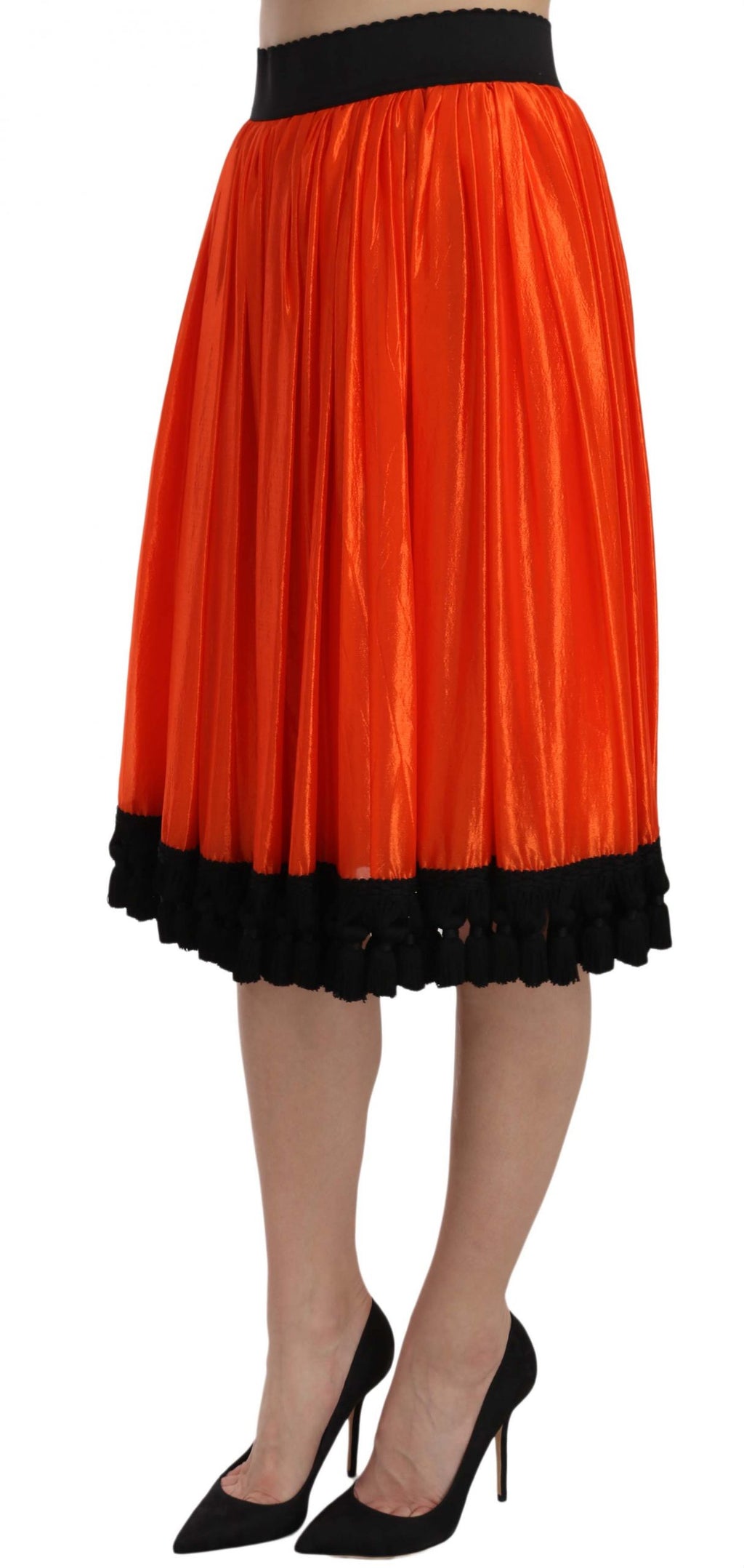 Dolce & Gabbana Black Midi for Women side view