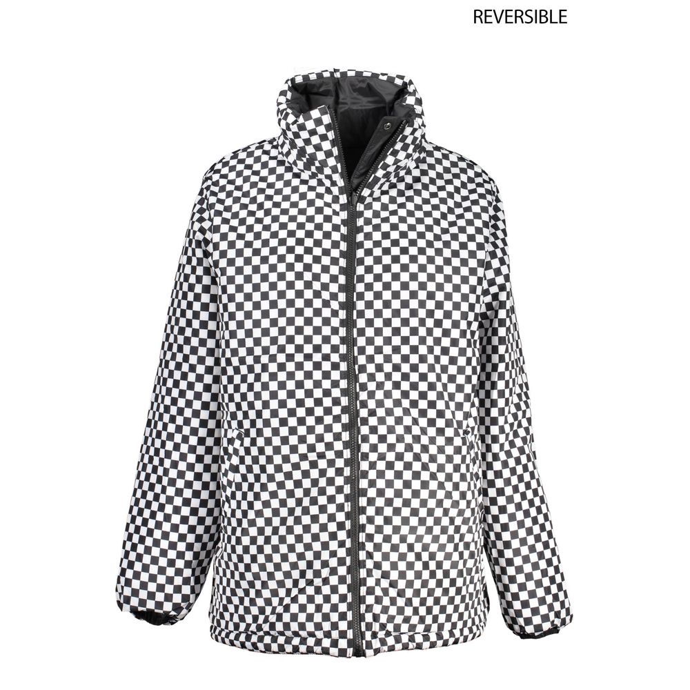 Vans Black Full Length Jacket for Women detail view