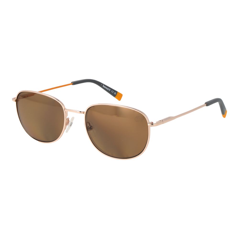 Lunettes de soleil Timberland en métal doré