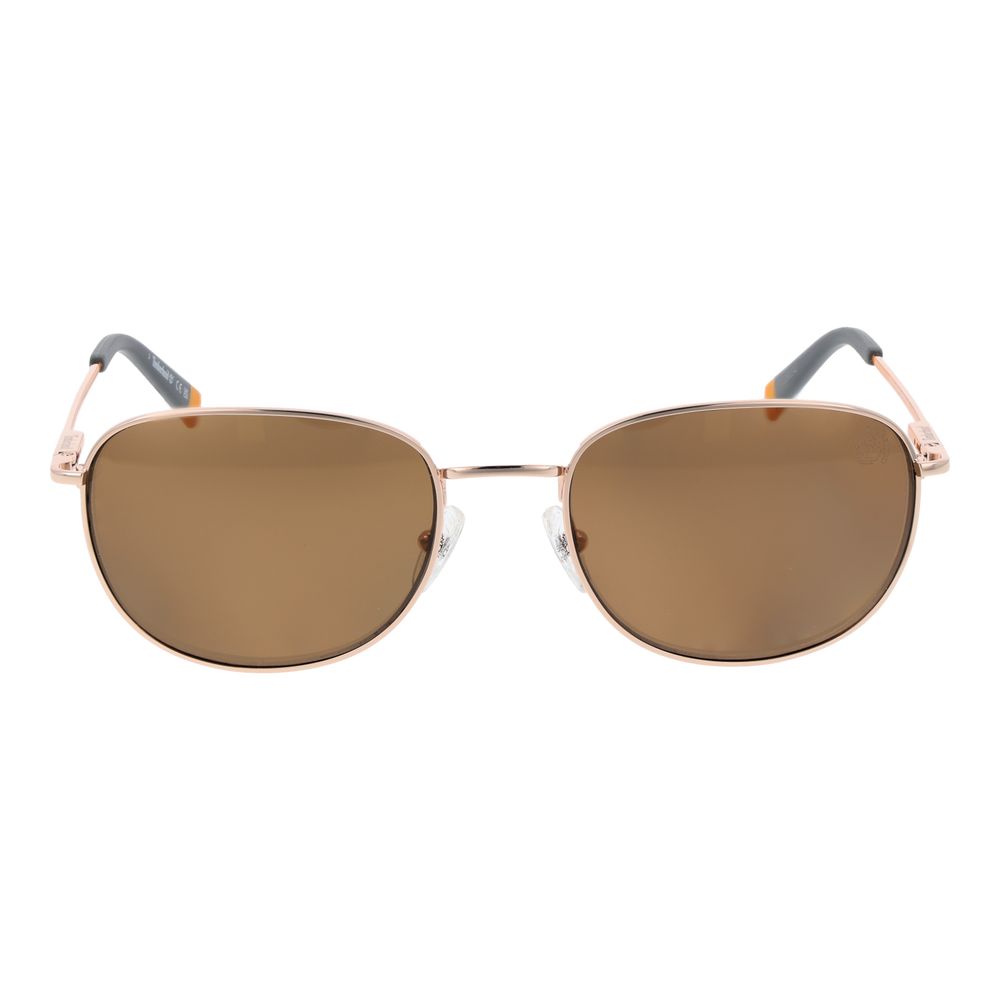 Lunettes de soleil Timberland en métal doré