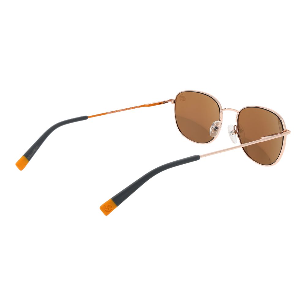 Lunettes de soleil Timberland en métal doré