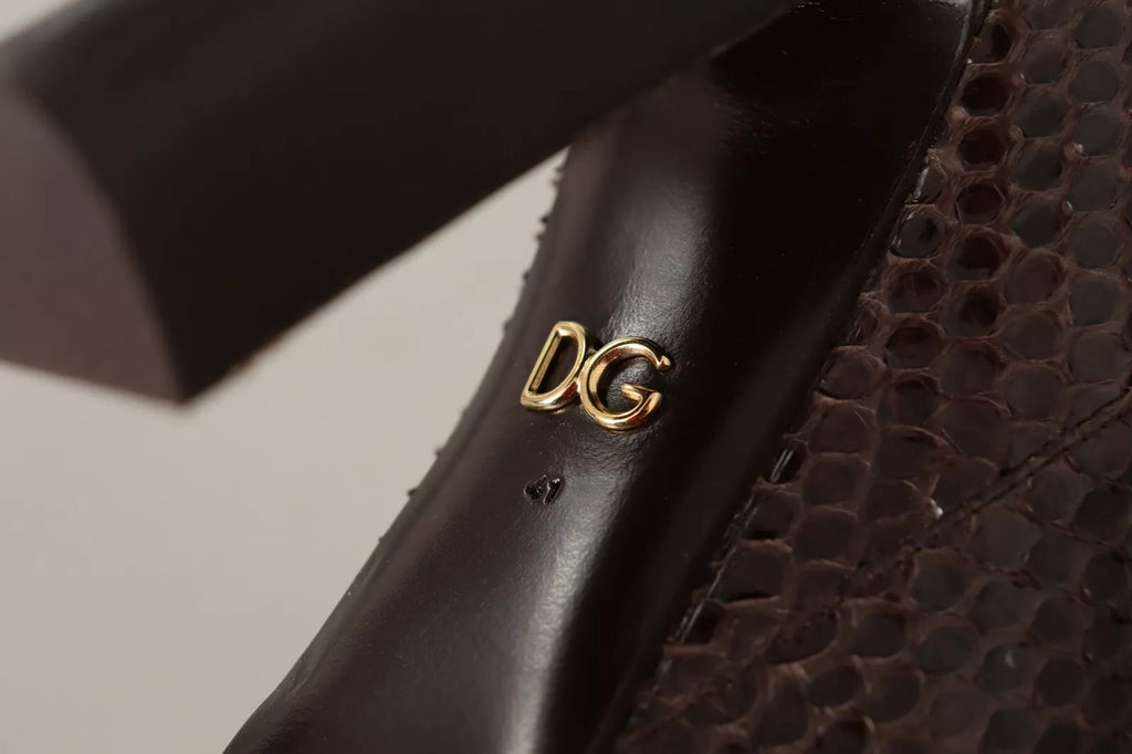 Dolce & Gabbana Brown Over The Knee for Women additional view