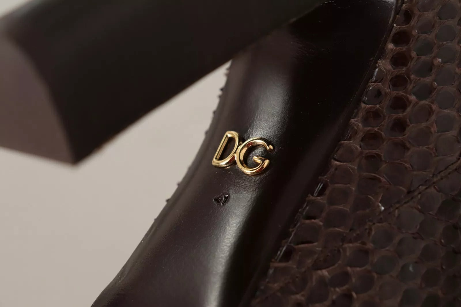 Dolce & Gabbana Brown Over The Knee for Women additional view