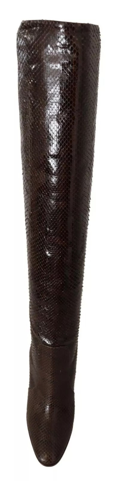 Dolce & Gabbana Brown Over The Knee for Women additional view